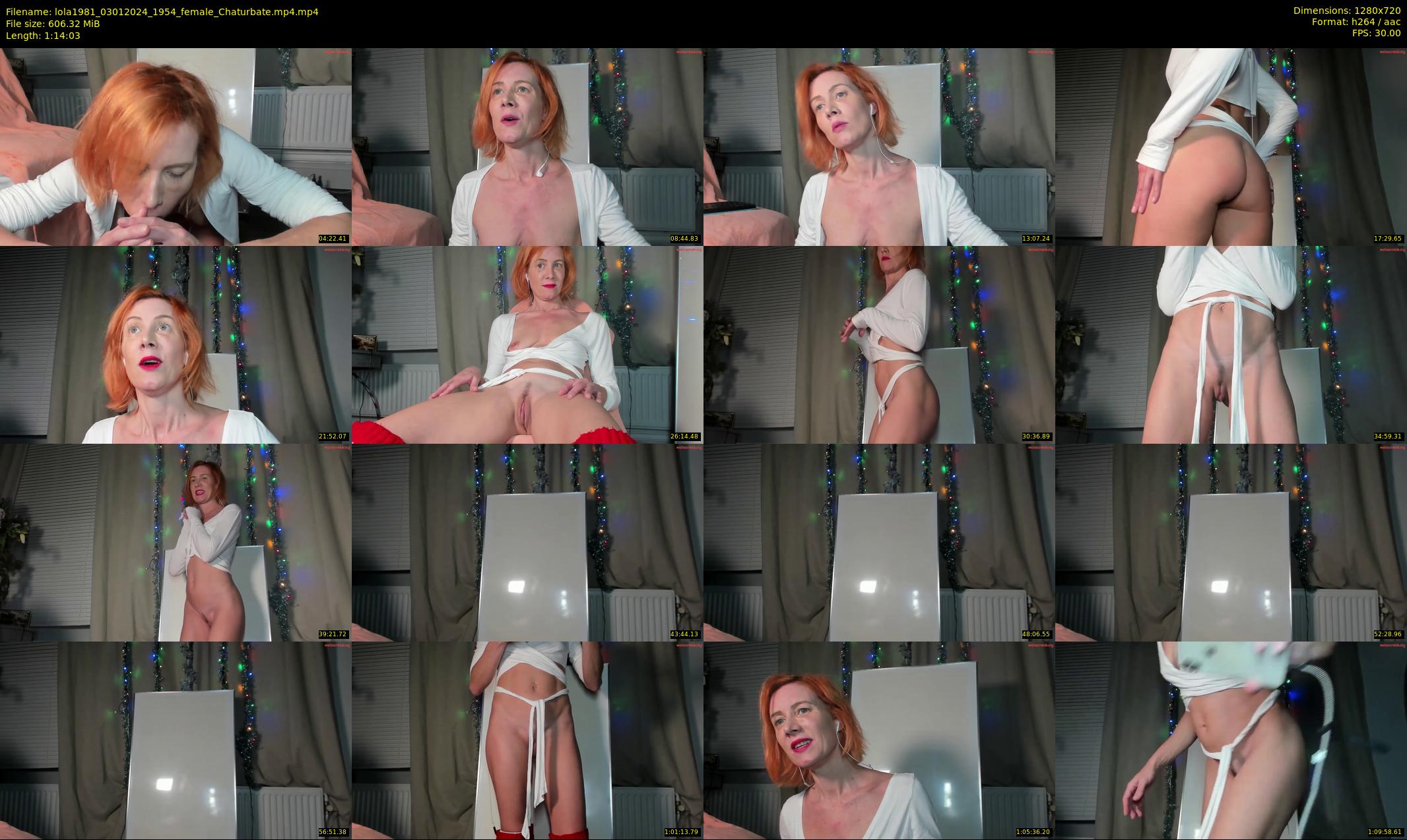 lola1981 — 75 minute Chaturbate female cam show recording, 720p, Jan 3, 2024