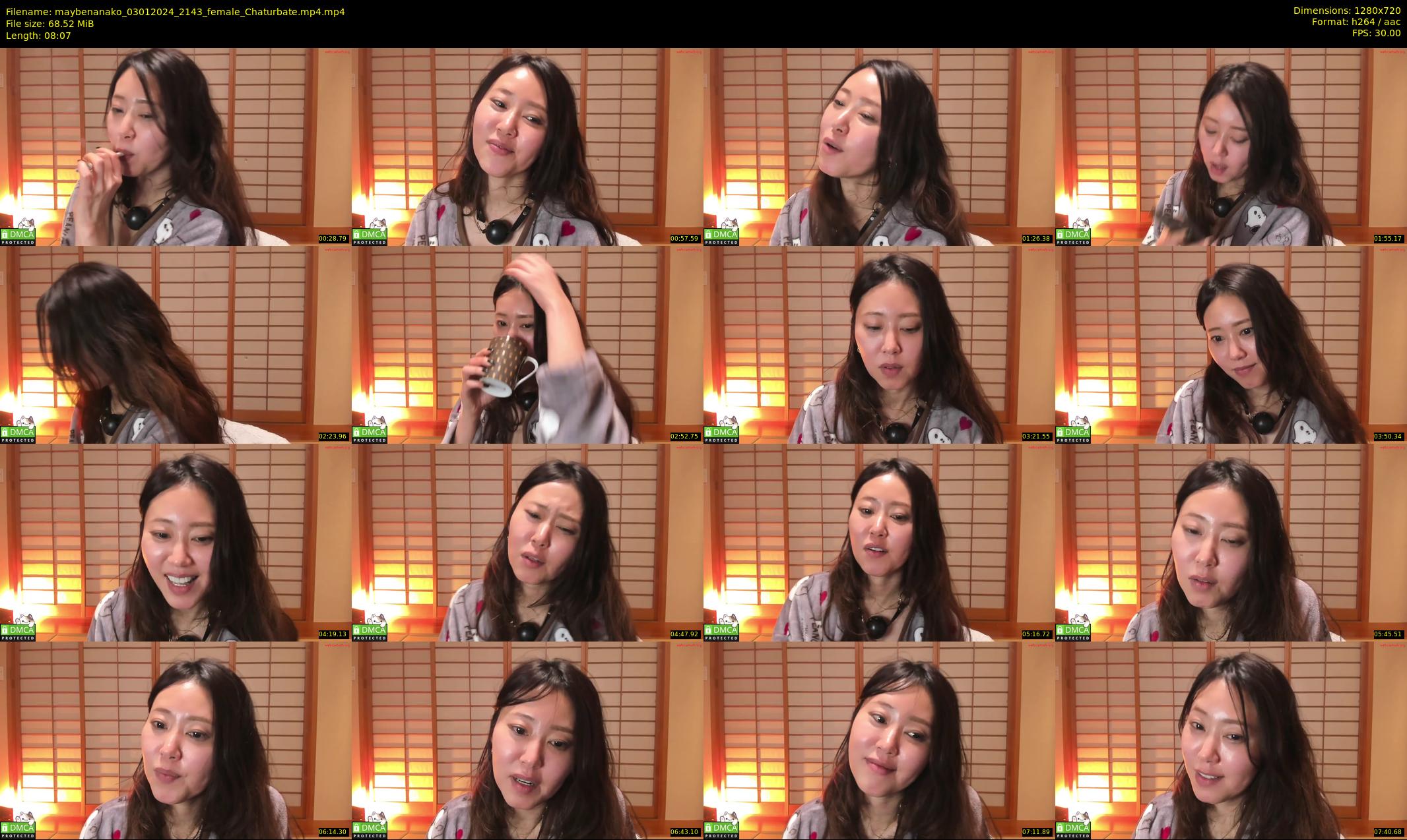 maybenanako — 9 minute Chaturbate female cam show recording, 720p, Jan 3, 2024