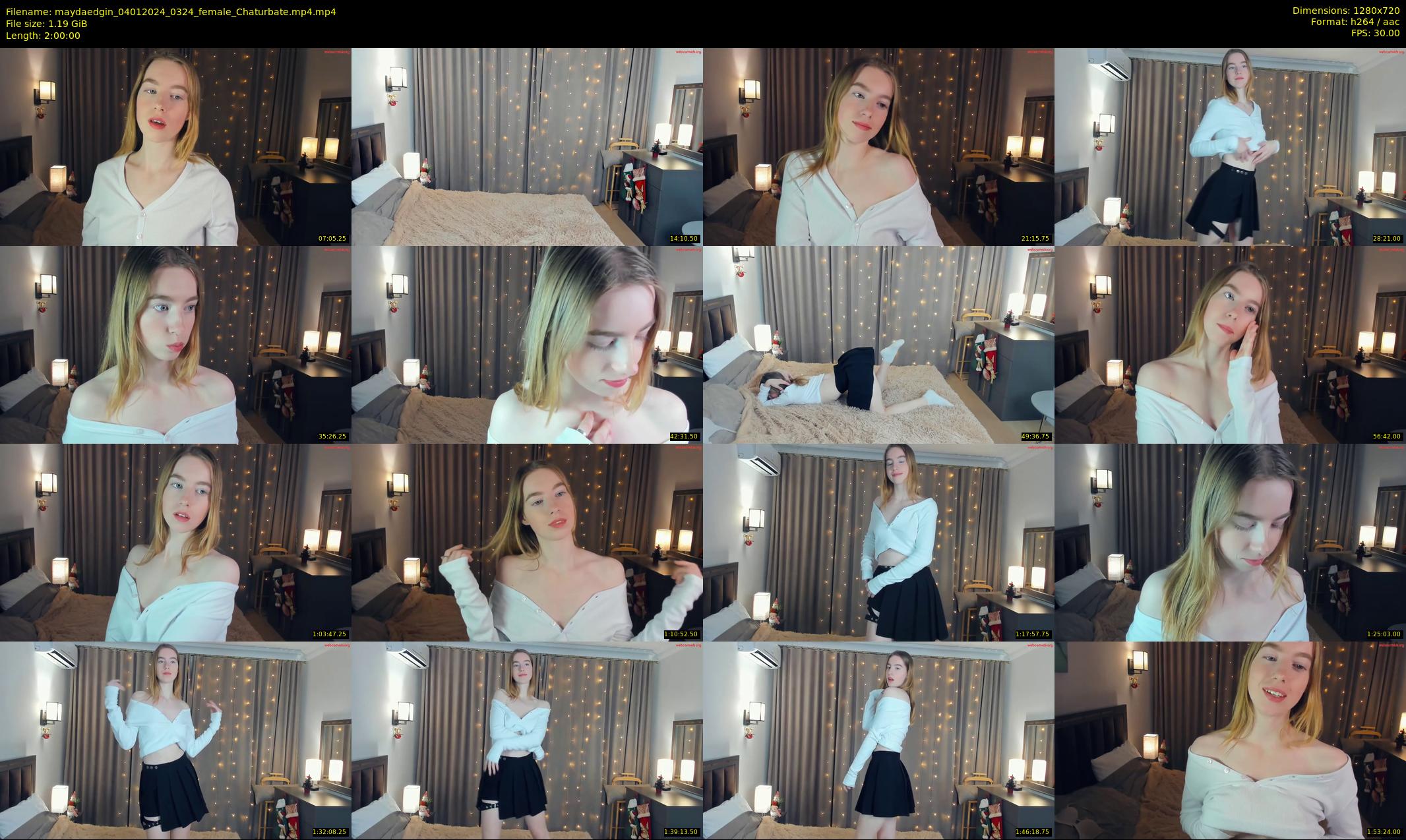 maydaedgin — 120 minute Chaturbate female cam show recording, 720p, Jan 4, 2024