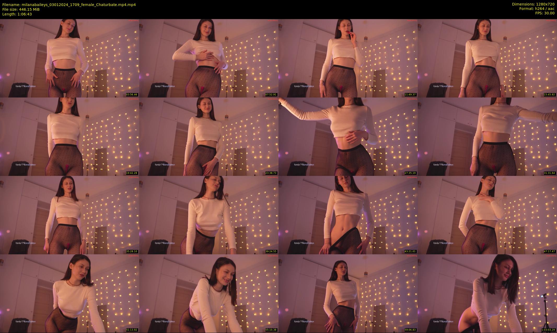 milanabaileys — 67 minute Chaturbate female cam show recording, 720p, Jan 3, 2024