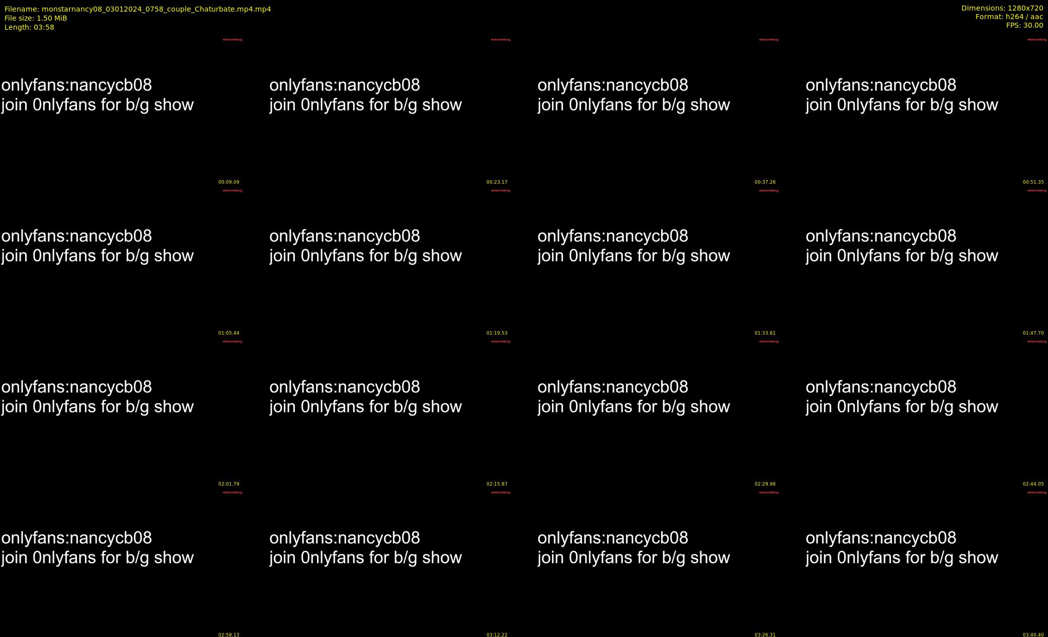 monstarnancy08 — 4 minute Chaturbate female cam show recording, 720p, Jan 3, 2024