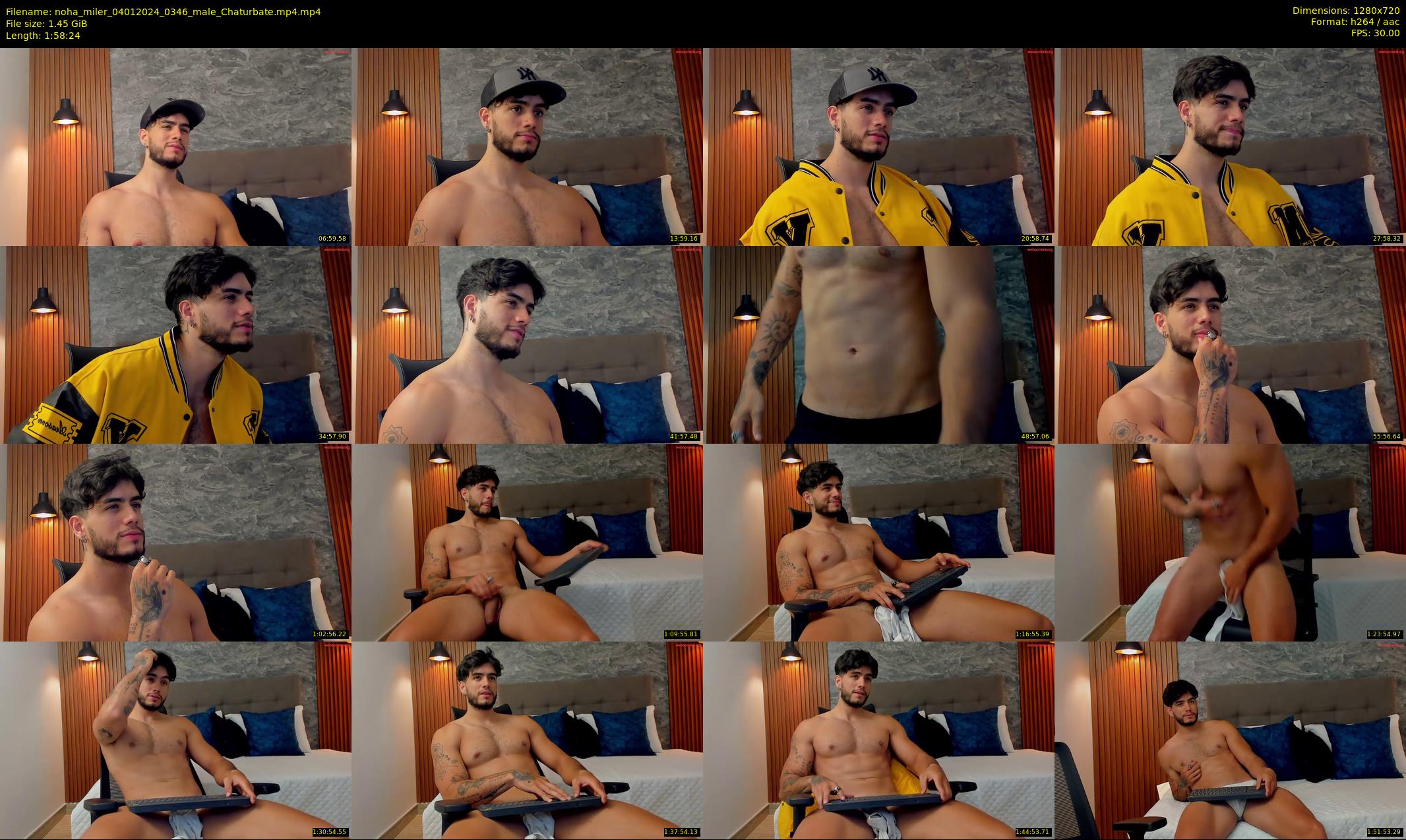 noha_miler — 119 minute Chaturbate male cam show recording, 720p, Jan 4, 2024