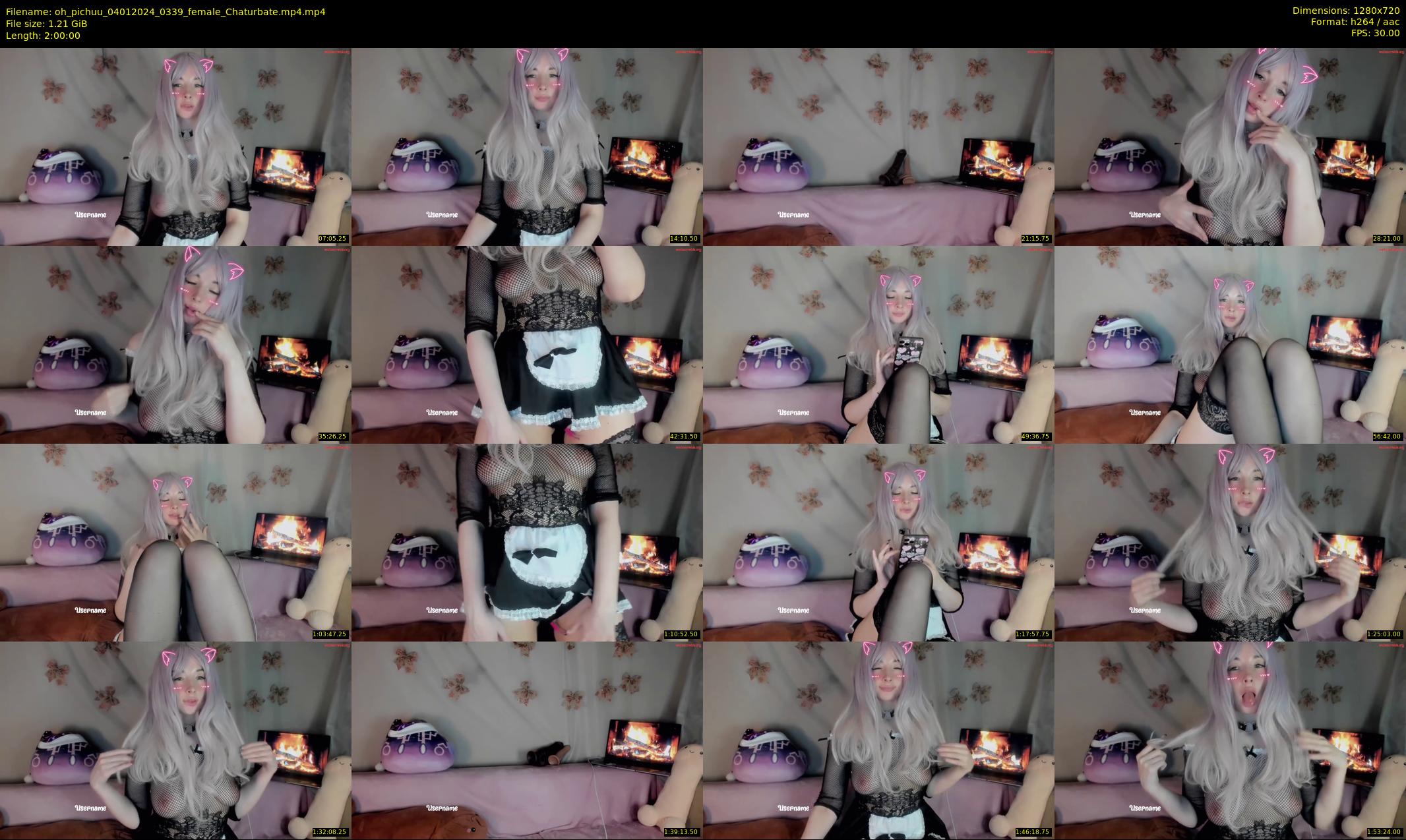 oh_pichuu — 120 minute Chaturbate female cam show recording, 720p, Jan 4, 2024