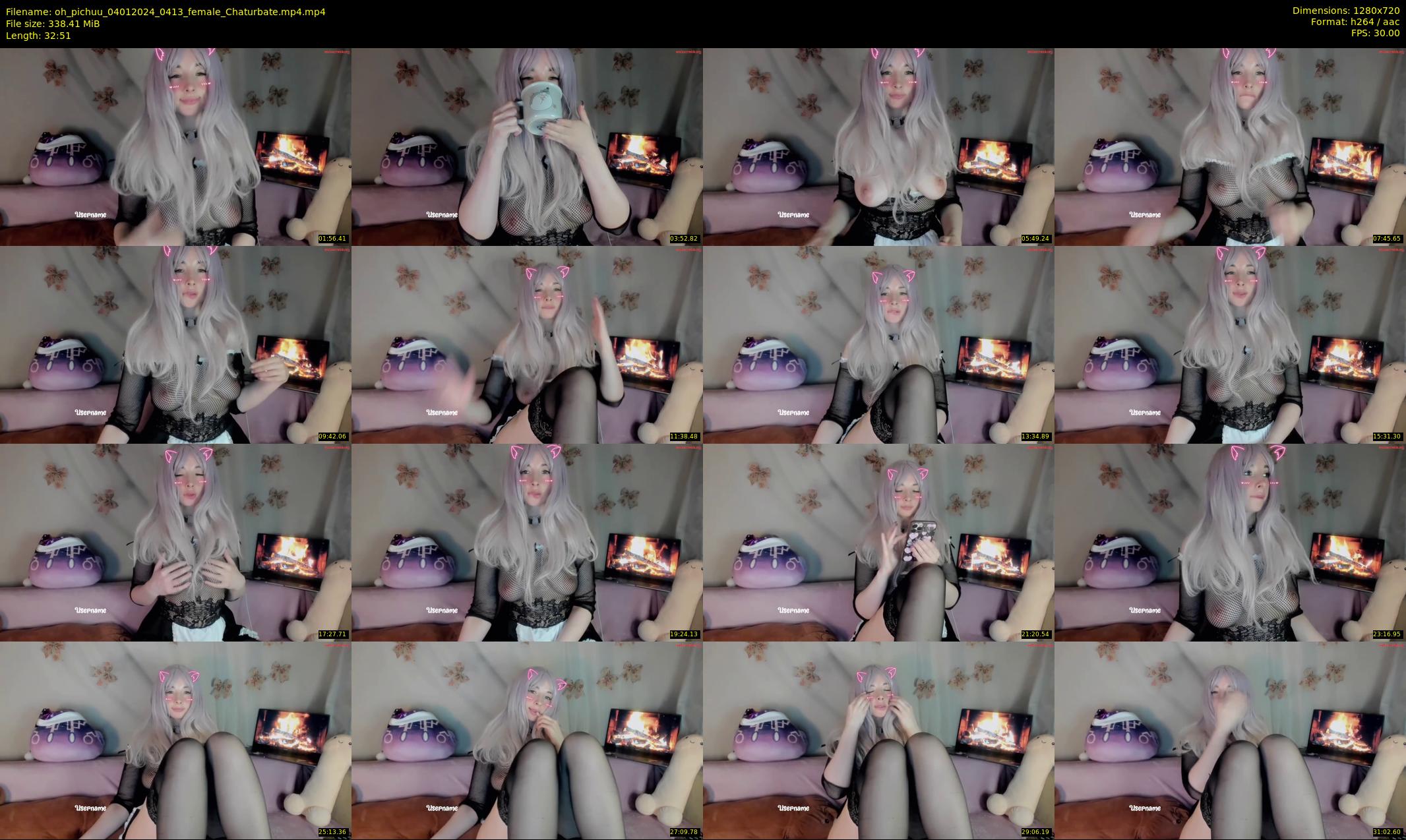 oh_pichuu — 33 minute Chaturbate female cam show recording, 720p, Jan 4, 2024