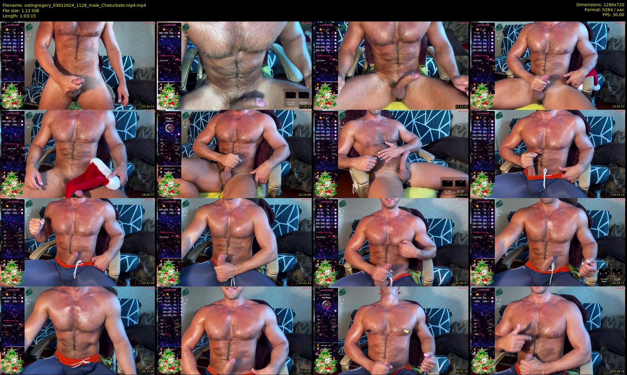 ostingregory — 64 minute Chaturbate male cam show recording, 720p, Jan 3, 2024
