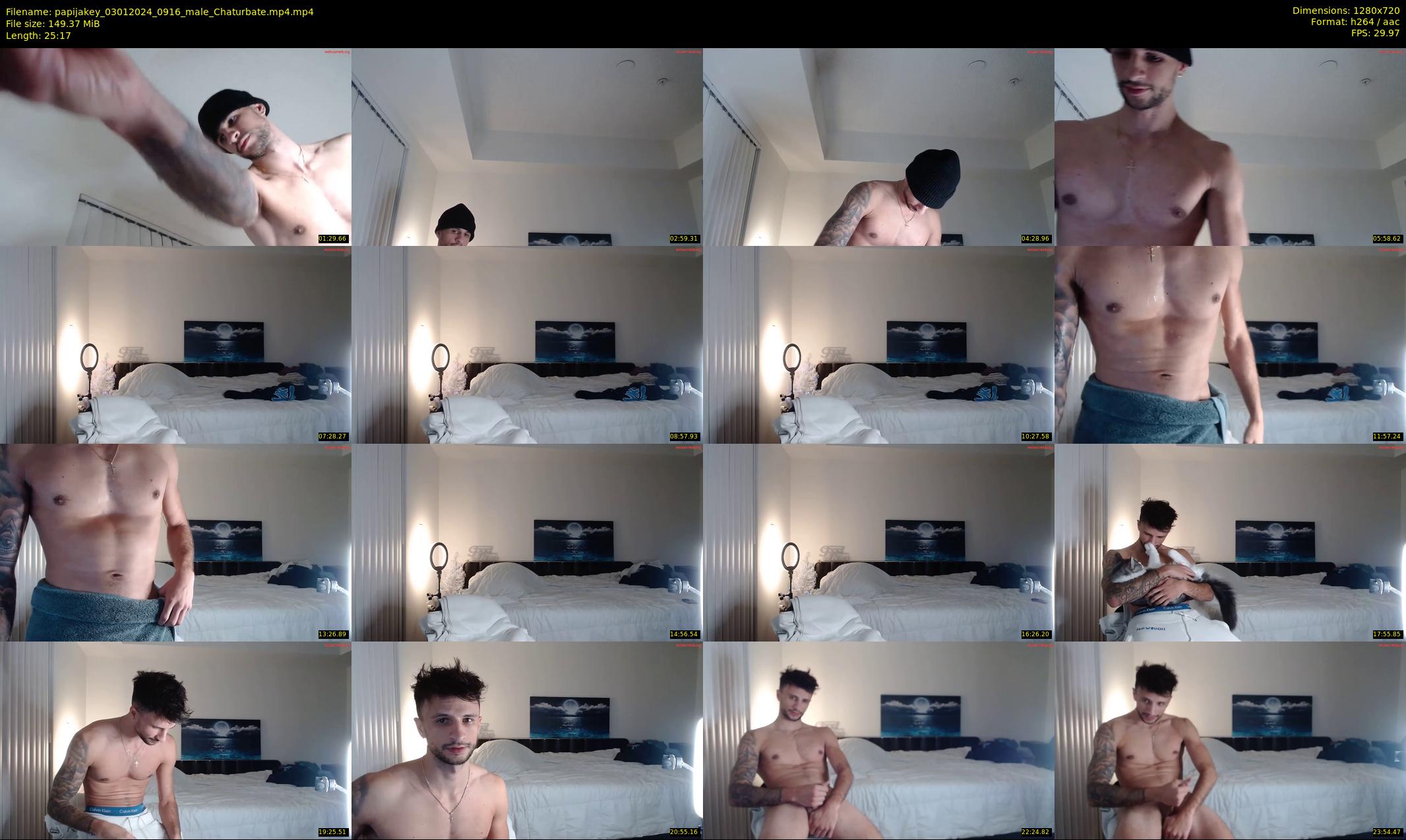 papijakey — 26 minute Chaturbate male cam show recording, 720p, Jan 3, 2024