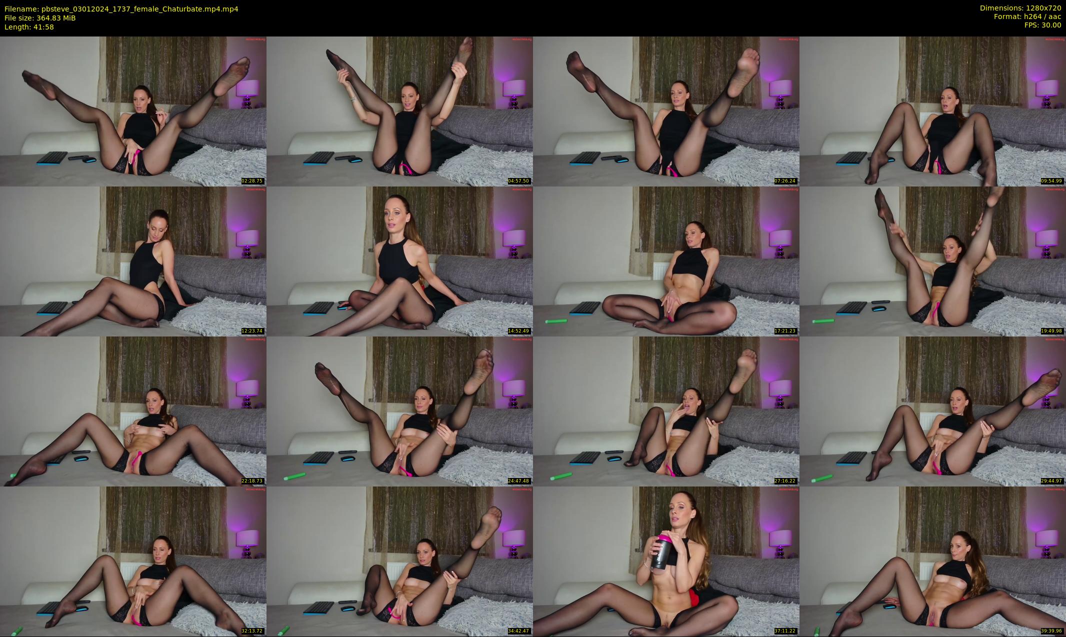 pbsteve — 42 minute Chaturbate couple cam show recording, 720p, Jan 3, 2024