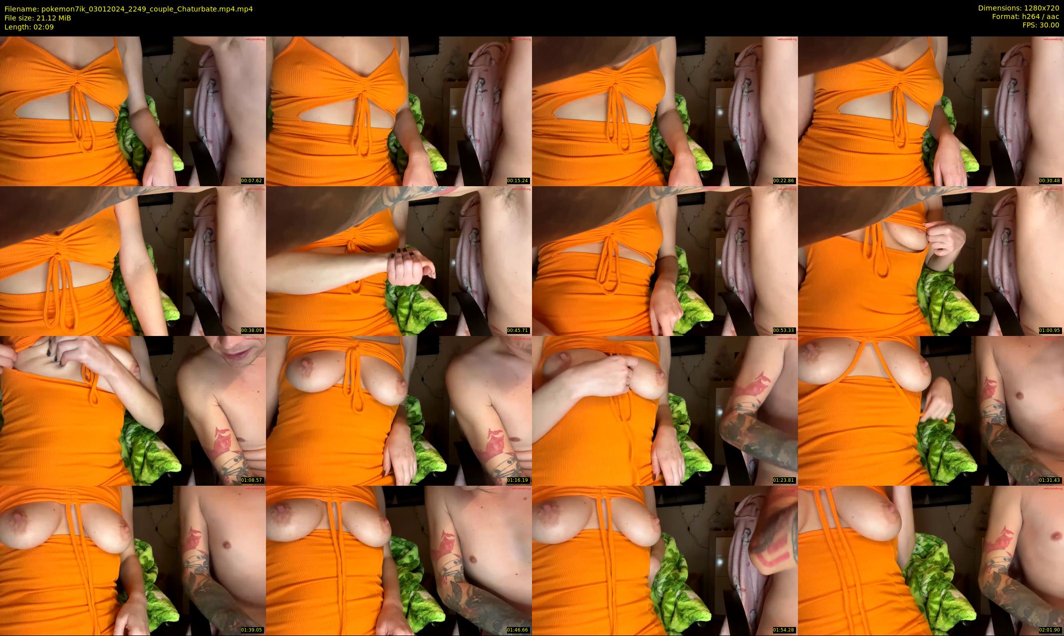 pokemon7ik — 3 minute Chaturbate couple cam show recording, 720p, Jan 3, 2024