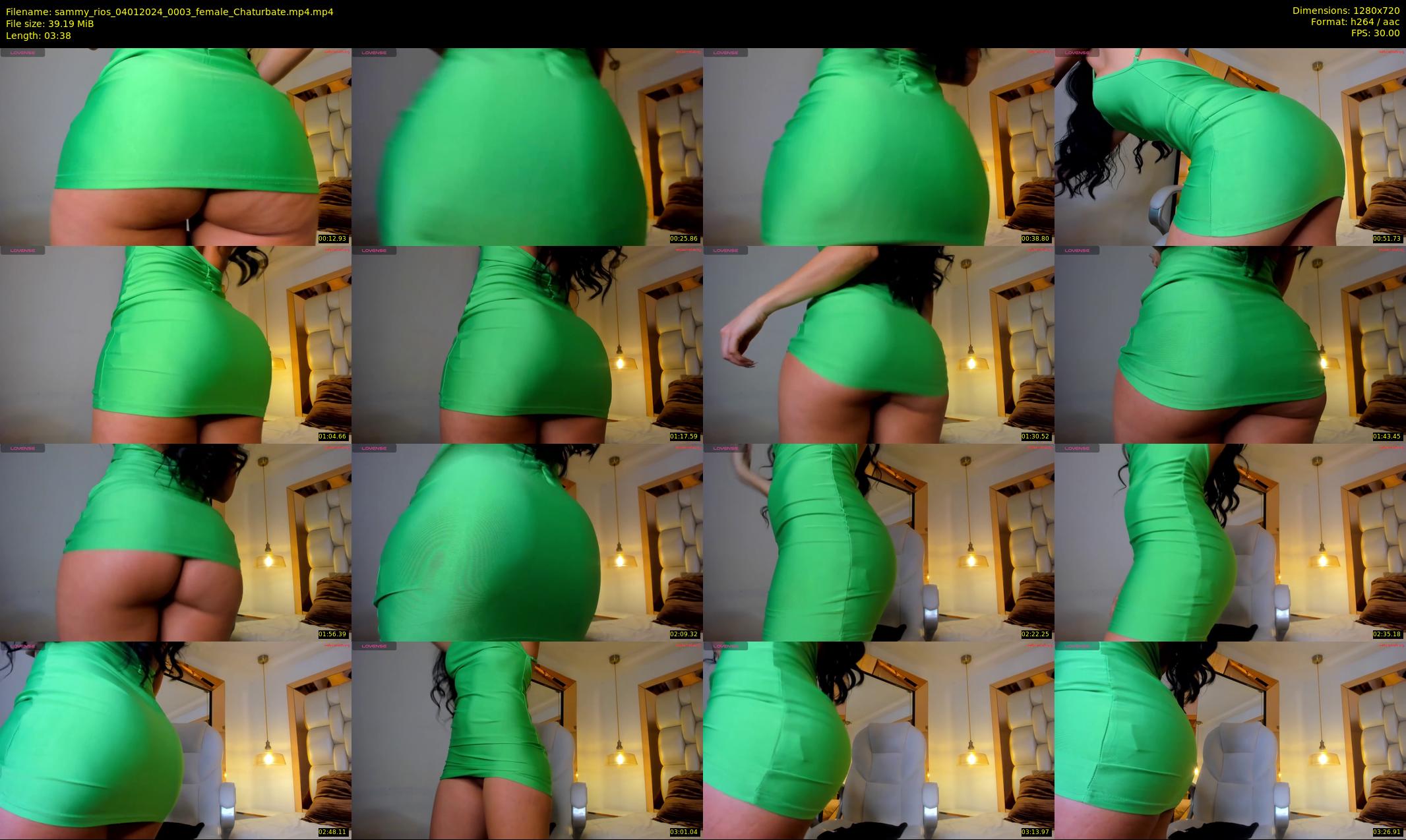 sammy_rios — 4 minute Chaturbate female cam show recording, 720p, Jan 4, 2024