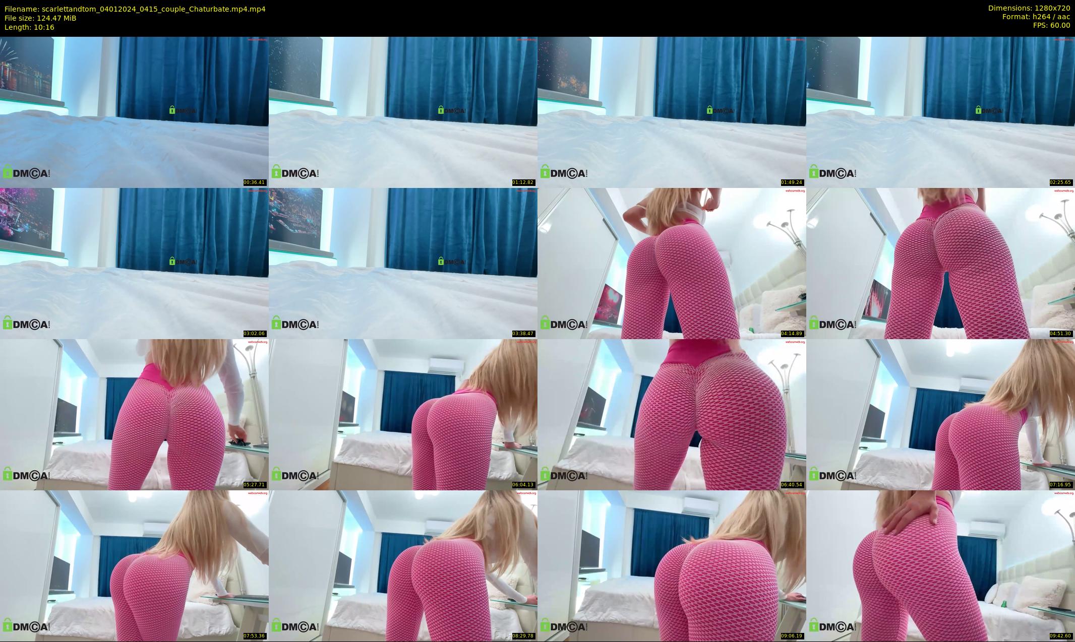 scarlettandtom — 11 minute Chaturbate couple cam show recording, 720p, Jan 4, 2024