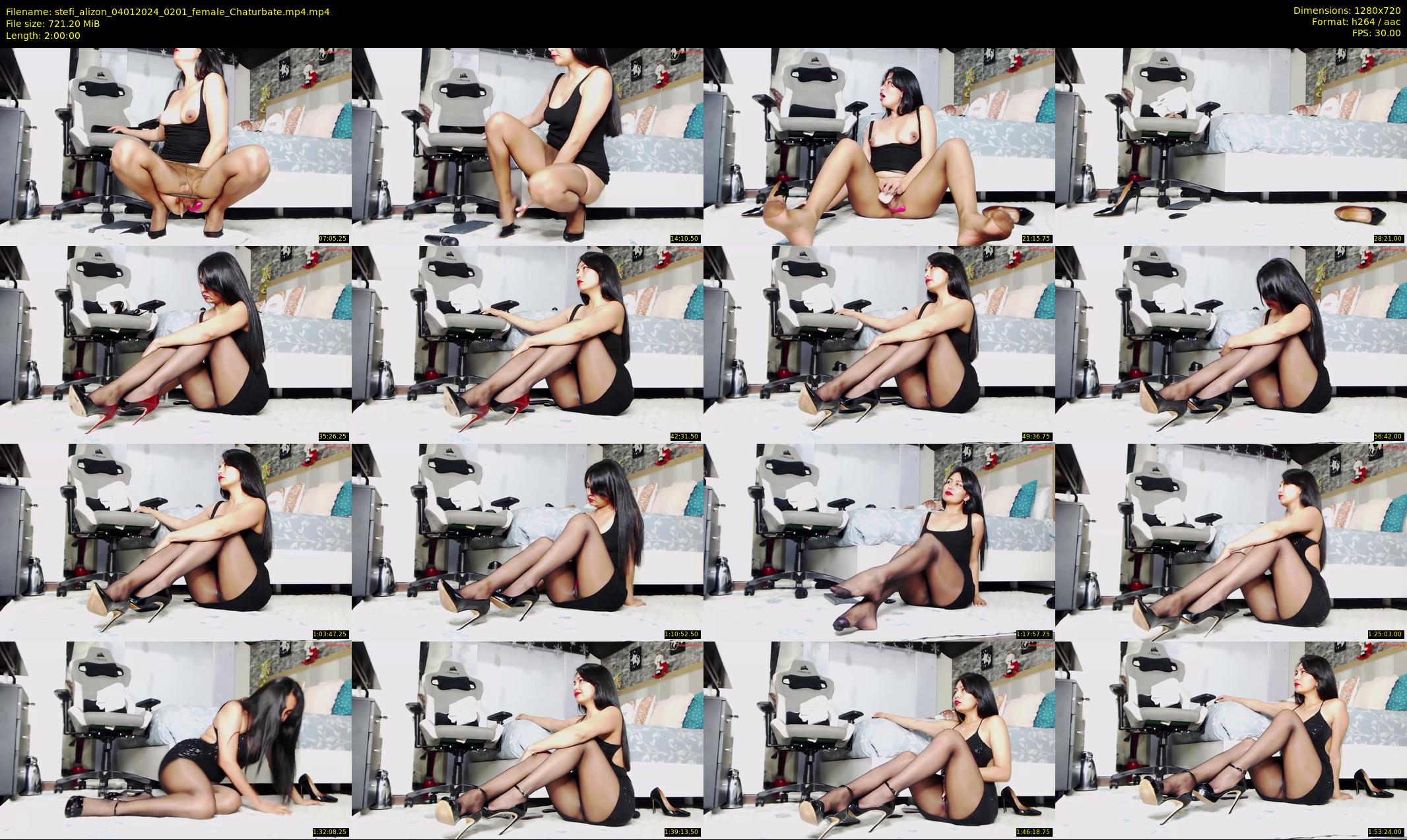 stefi_alizon — 120 minute Chaturbate female cam show recording, 720p, Jan 4, 2024