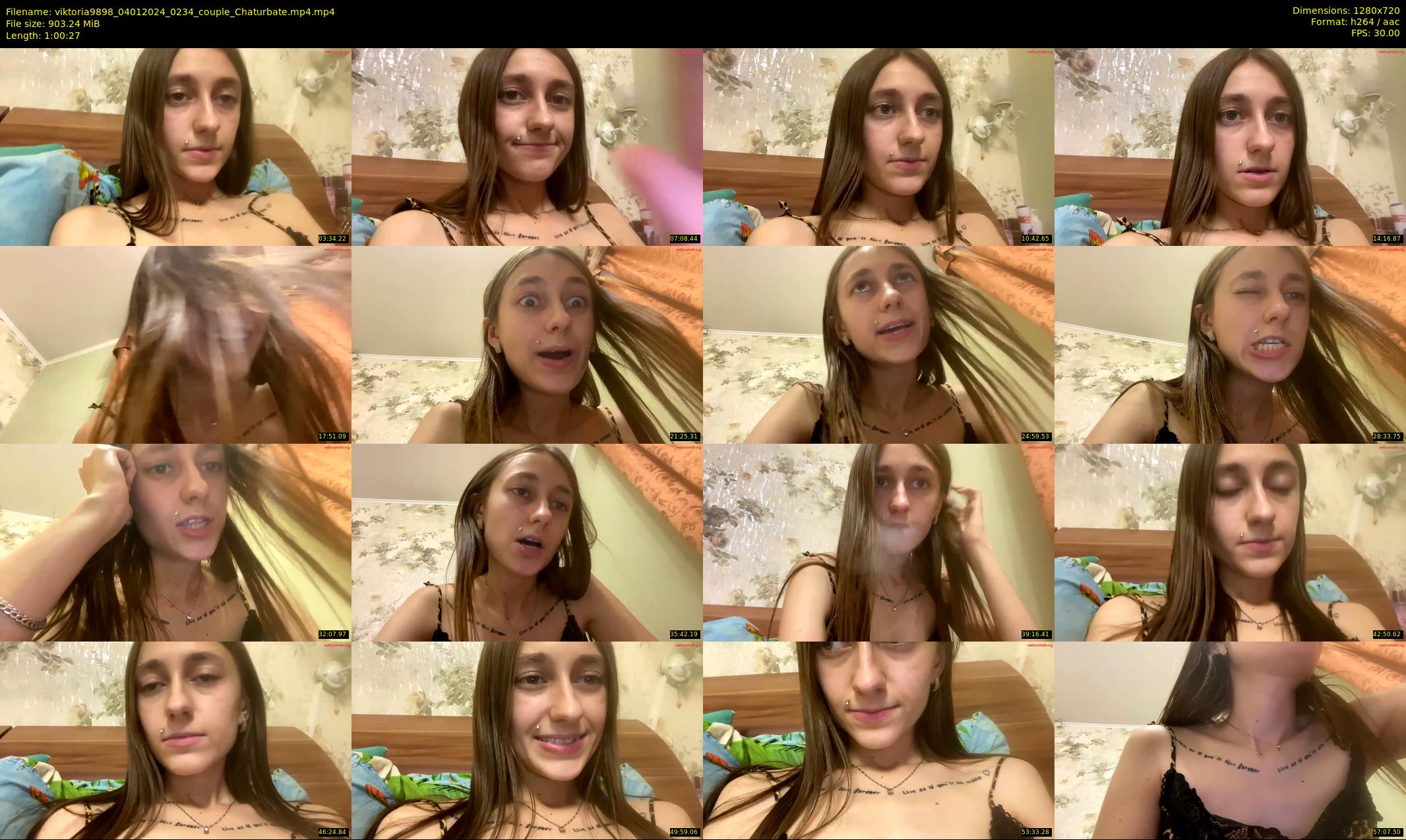 viktoria9898 — 61 minute Chaturbate couple cam show recording, 720p, Jan 4, 2024
