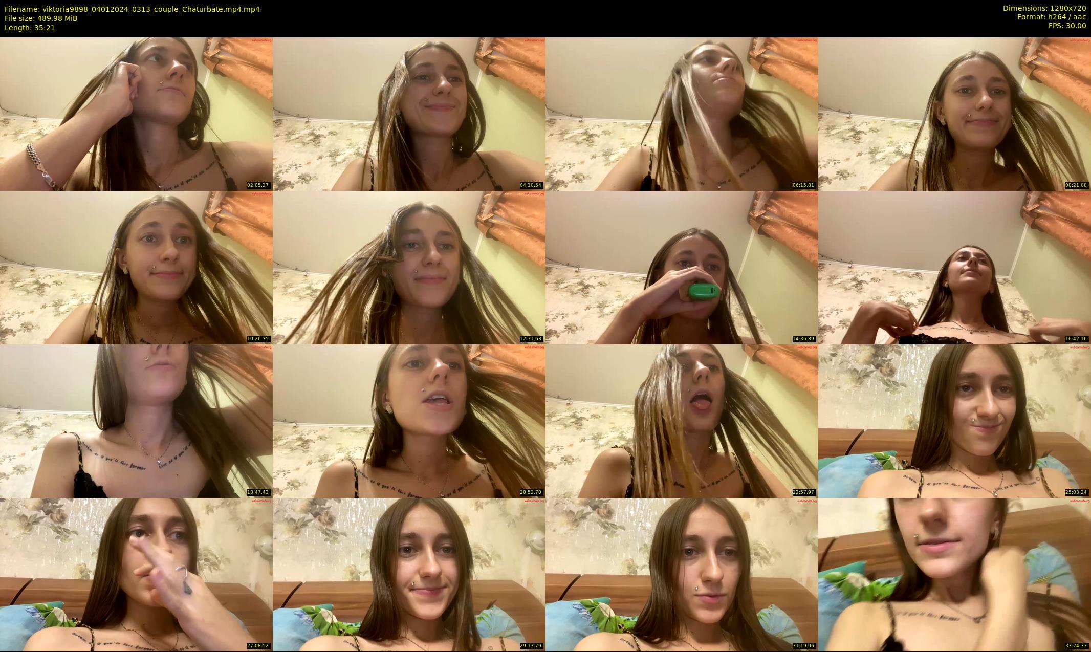 viktoria9898 — 36 minute Chaturbate couple cam show recording, 720p, Jan 4, 2024