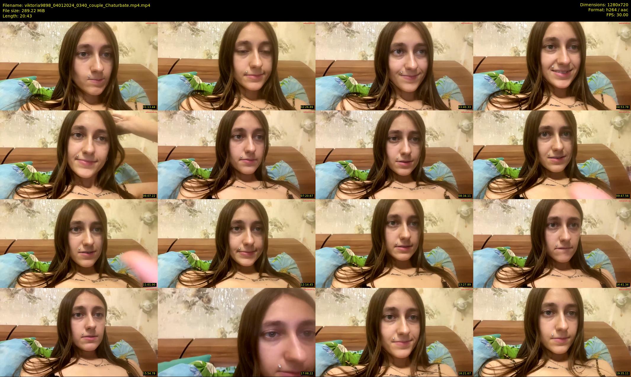 viktoria9898 — 21 minute Chaturbate couple cam show recording, 720p, Jan 4, 2024