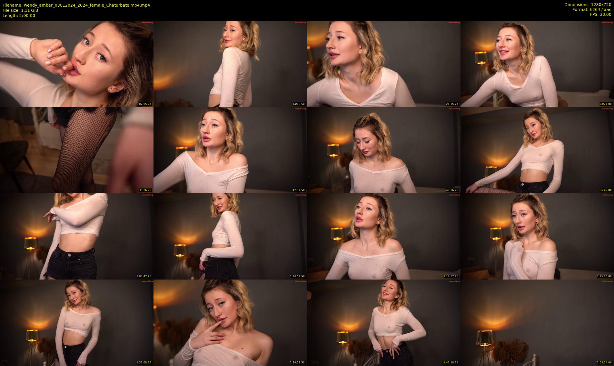 wendy_amber — 120 minute Chaturbate female cam show recording, 720p, Jan 3, 2024