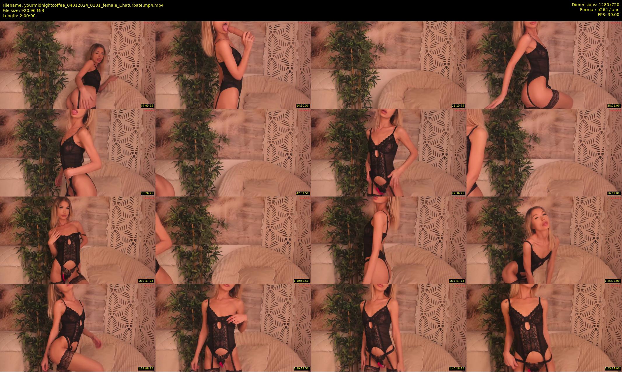 yourmidnightcoffee — 120 minute Chaturbate female cam show recording, 720p, Jan 4, 2024