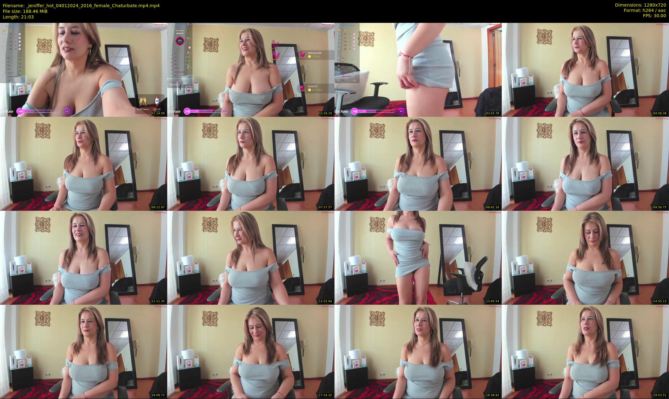 _jeniffer_hot — 22 minute Chaturbate female cam show recording, 720p, Jan 4, 2024