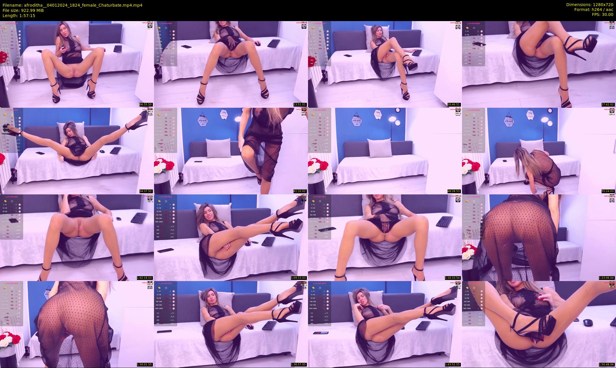 afroditha_ — 118 minute Chaturbate female cam show recording, 720p, Jan 4, 2024