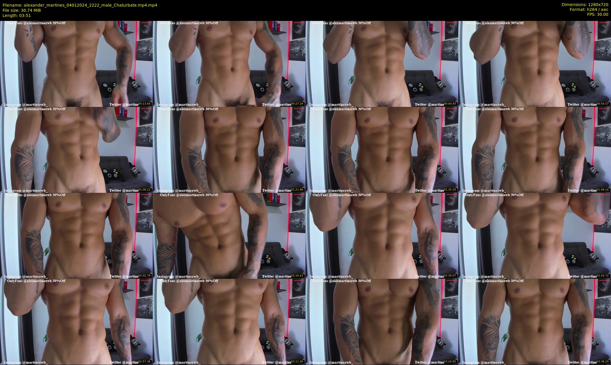 alexander_martines — 4 minute Chaturbate male cam show recording, 720p, Jan 4, 2024
