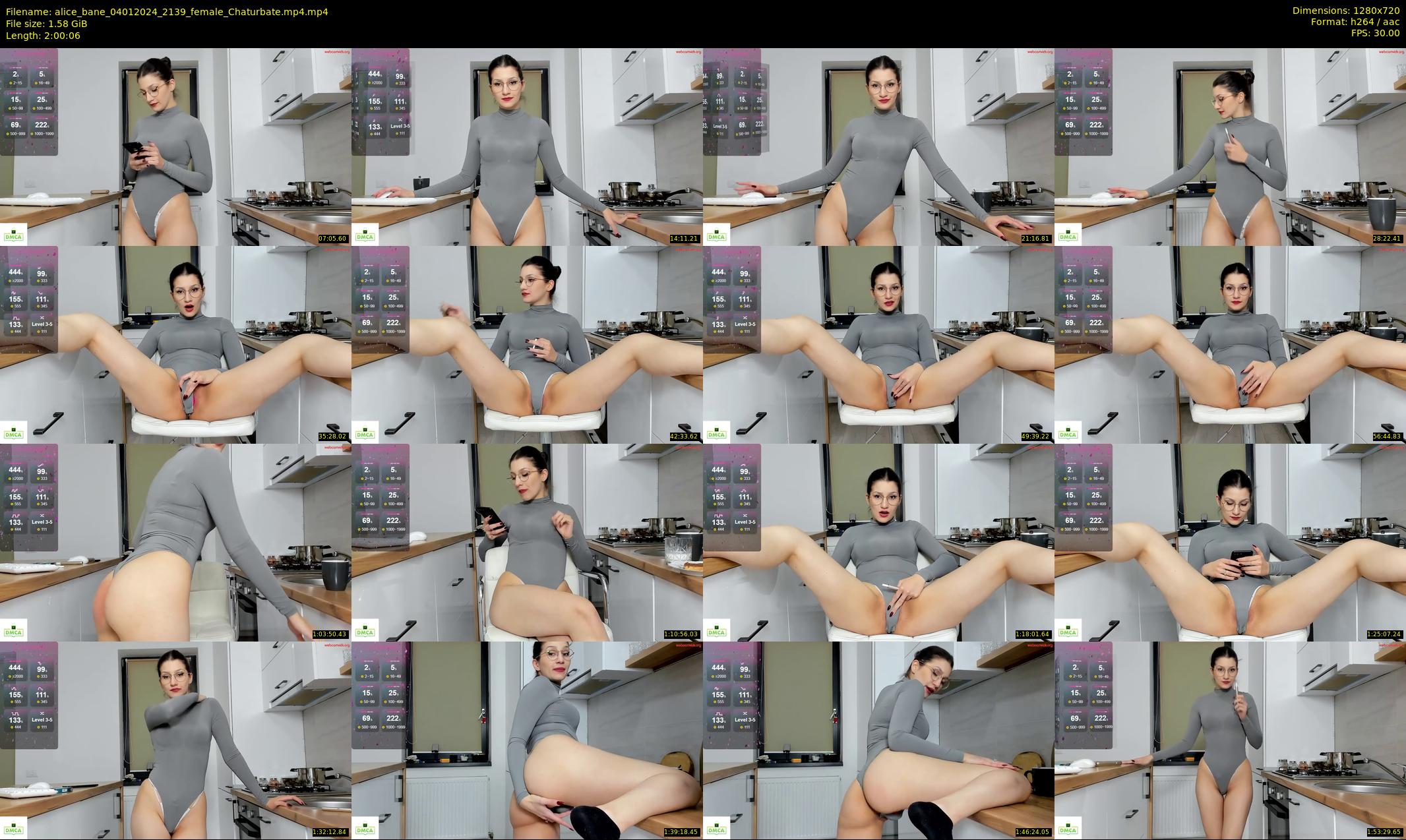 alice_bane — 121 minute Chaturbate female cam show recording, 720p, Jan 4, 2024