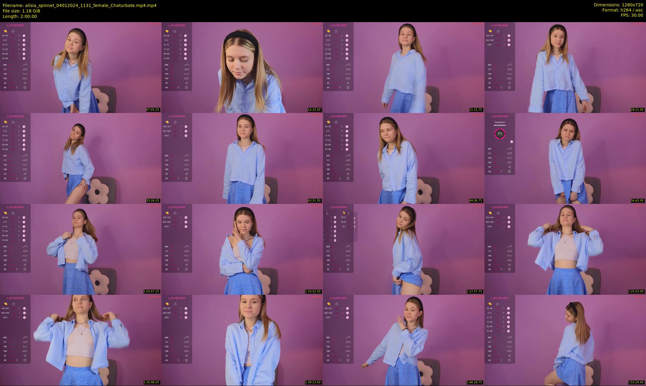 alisia_spinnet — 120 minute Chaturbate female cam show recording, 720p, Jan 4, 2024