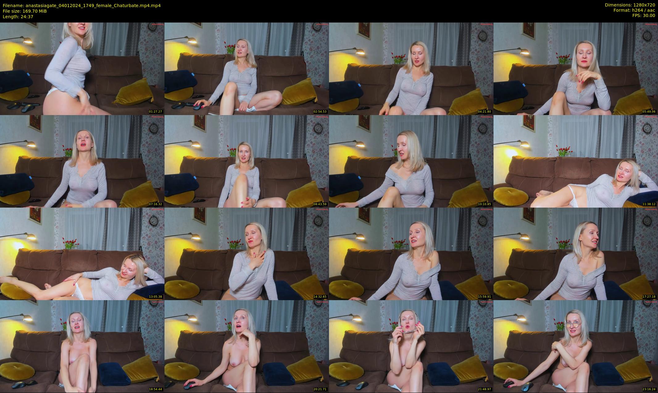 anastasiagate — 25 minute Chaturbate female cam show recording, 720p, Jan 4, 2024