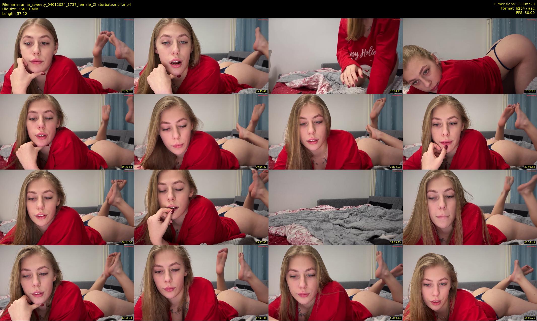 anna_ssweety — 58 minute Chaturbate female cam show recording, 720p, Jan 4, 2024