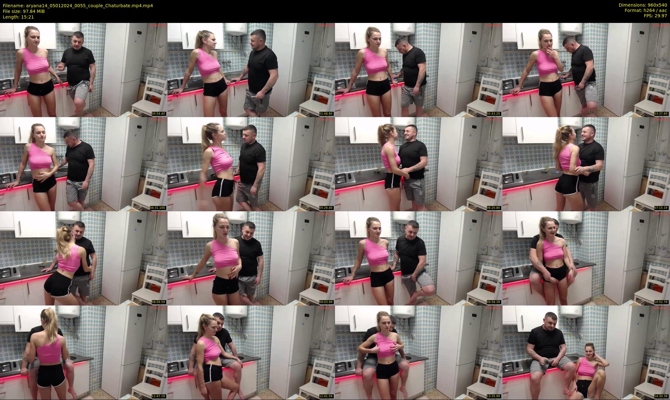 aryana14 — 16 minute Chaturbate couple cam show recording, 480p, Jan 5, 2024