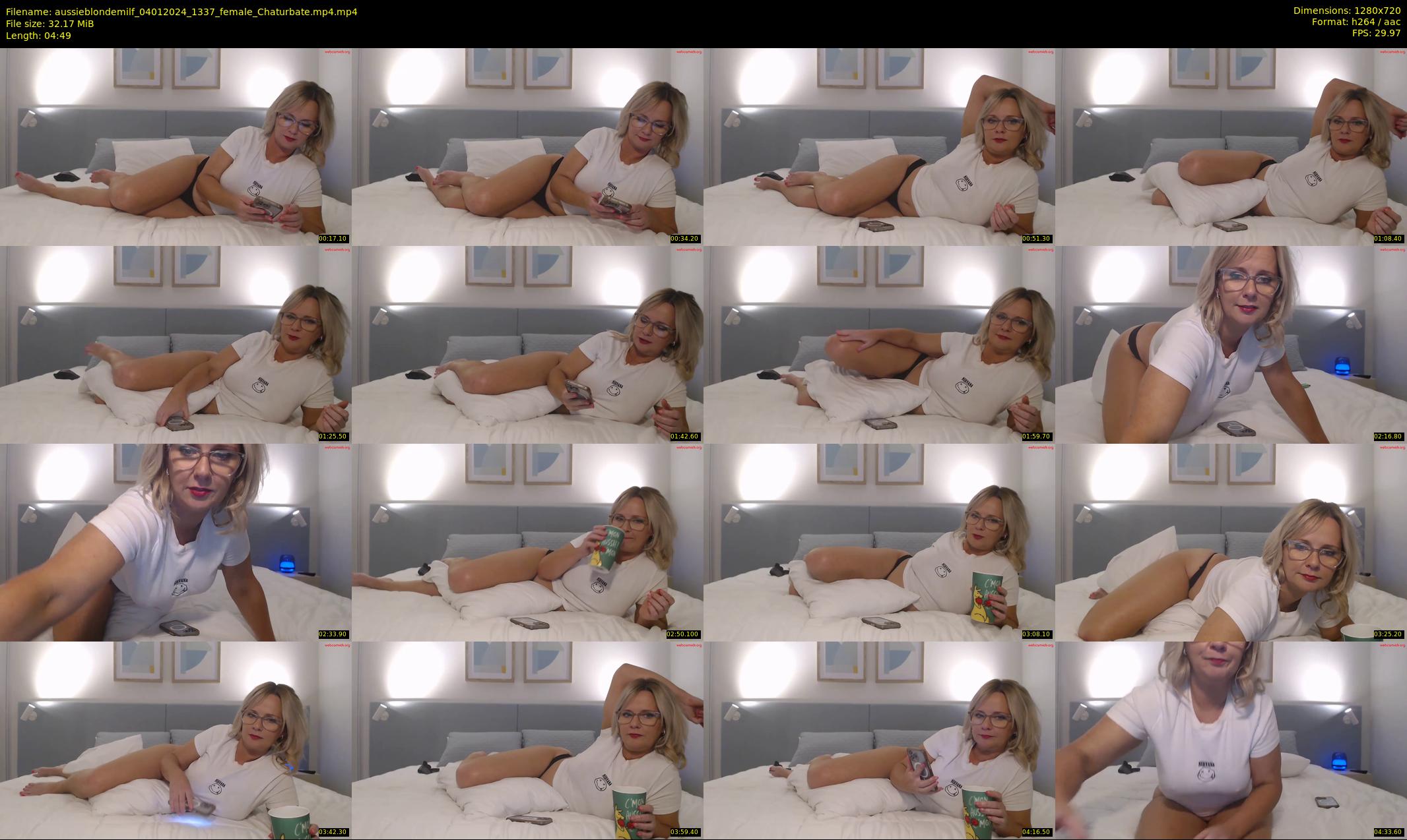 aussieblondemilf — 5 minute Chaturbate female cam show recording, 720p, Jan 4, 2024