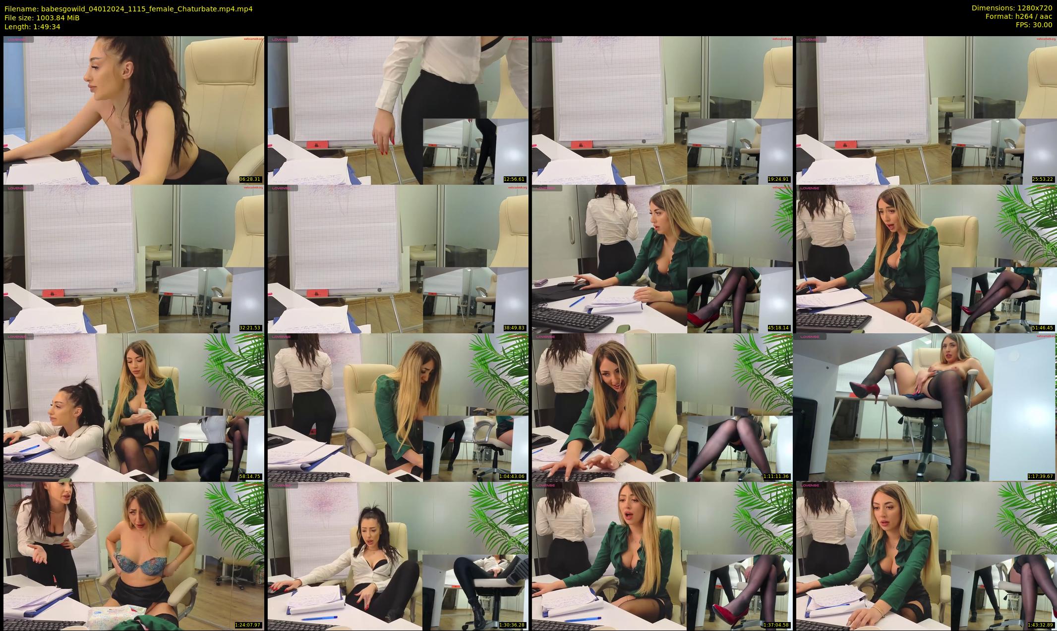 babesgowild — 110 minute Chaturbate couple cam show recording, 720p, Jan 4, 2024
