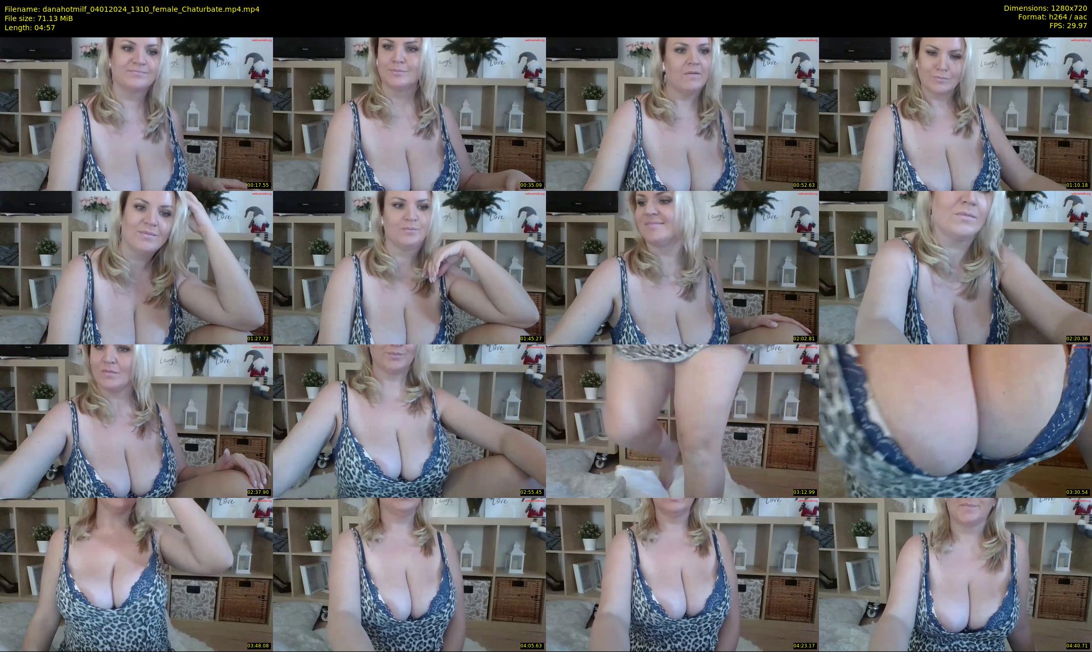 danahotmilf — 5 minute Chaturbate female cam show recording, 720p, Jan 4, 2024
