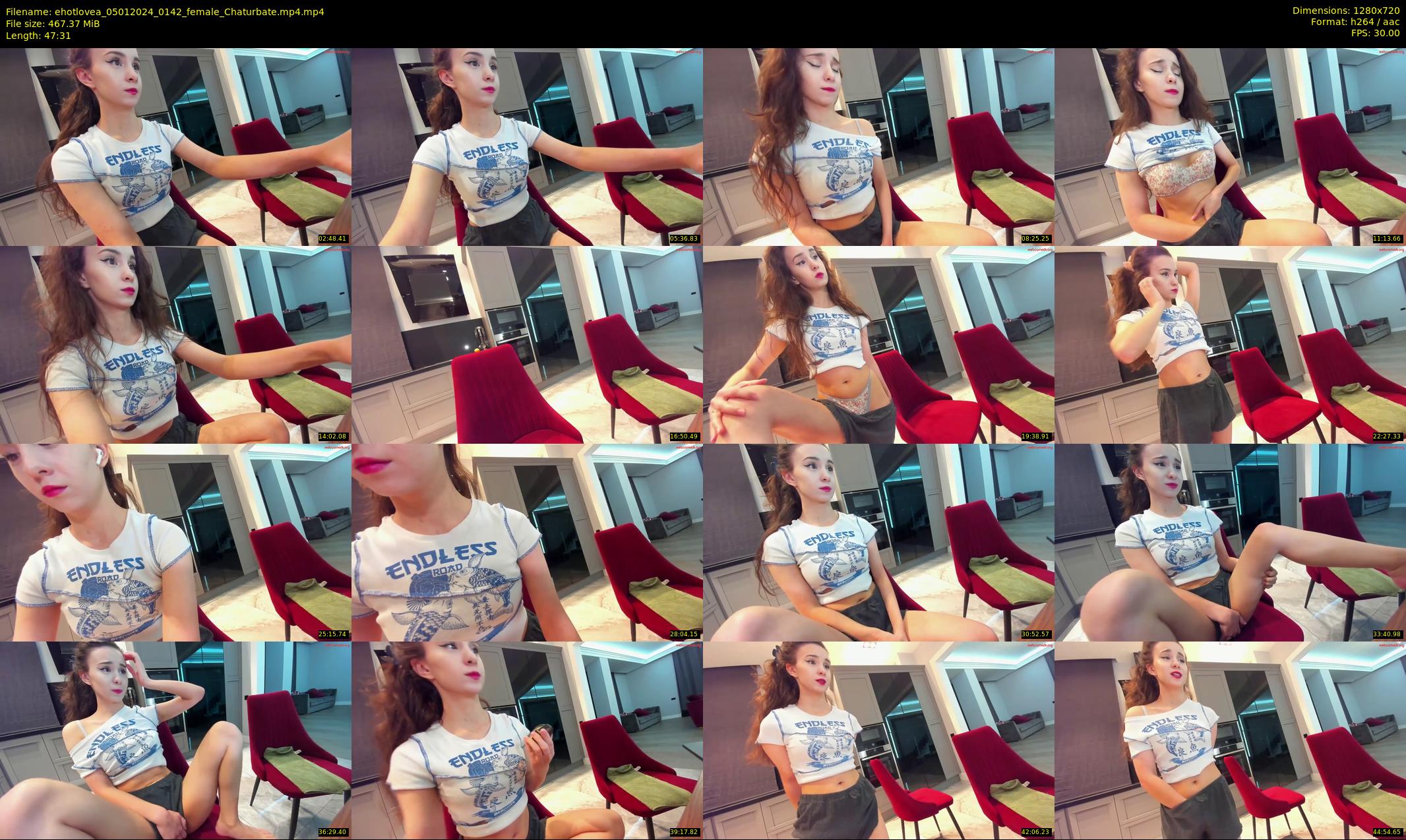 ehotlovea — 48 minute Chaturbate female cam show recording, 720p, Jan 5, 2024