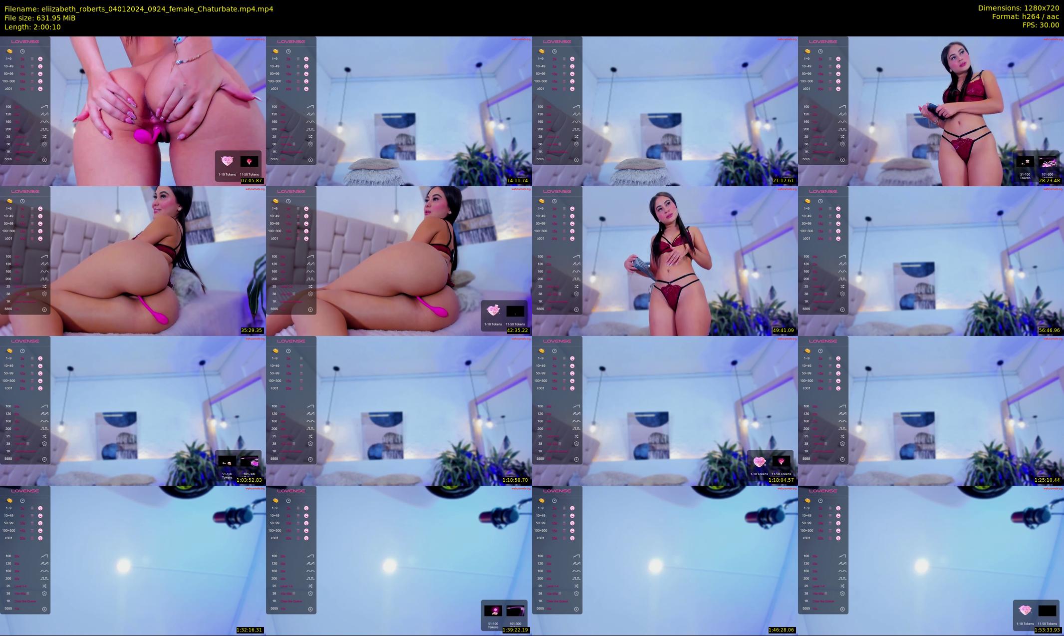 eliizabeth_roberts — 121 minute Chaturbate female cam show recording, 720p, Jan 4, 2024