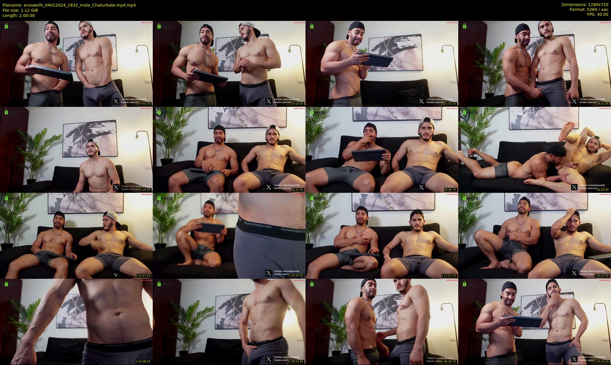 eroswolfs — 120 minute Chaturbate male cam show recording, 720p, Jan 4, 2024