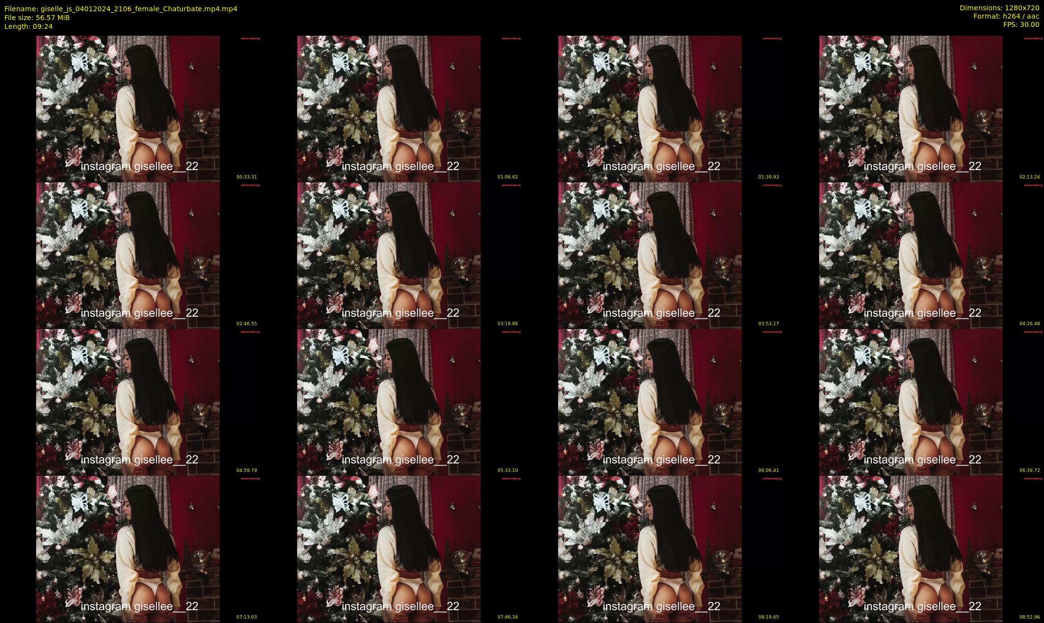 giselle_js — 10 minute Chaturbate female cam show recording, 720p, Jan 4, 2024
