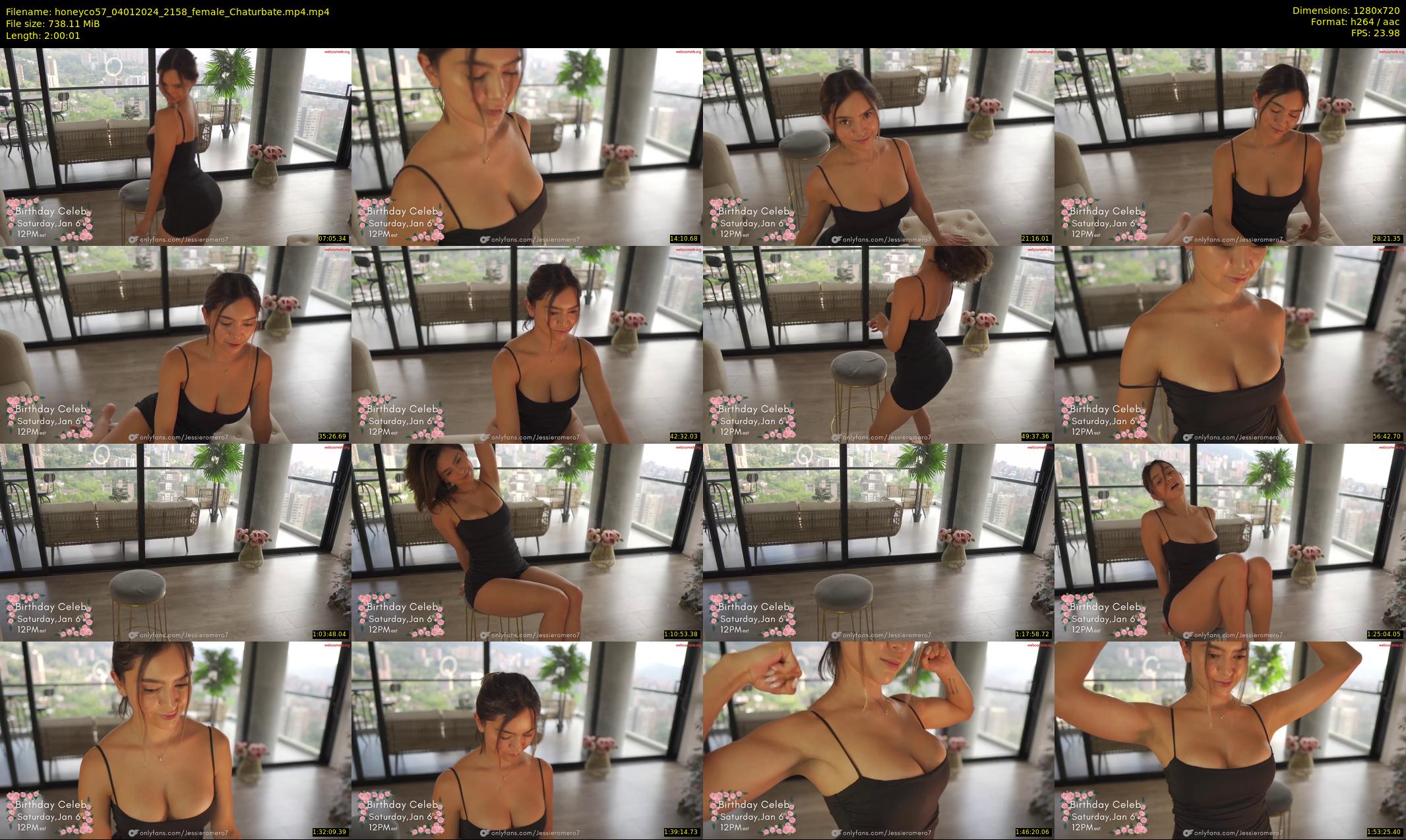 honeyco57 — 121 minute Chaturbate female cam show recording, 720p, Jan 4, 2024