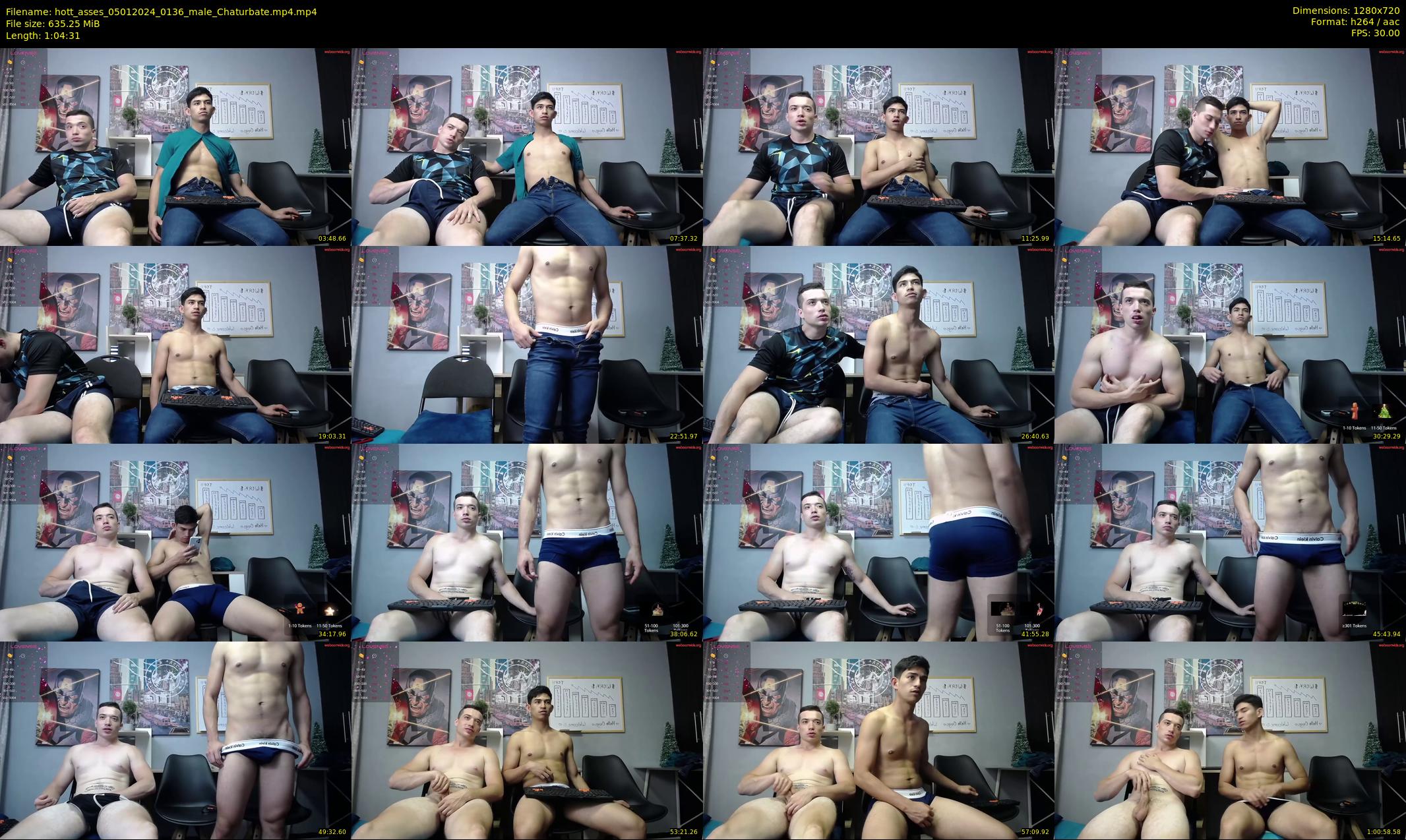 hott_asses — 65 minute Chaturbate male cam show recording, 720p, Jan 5, 2024