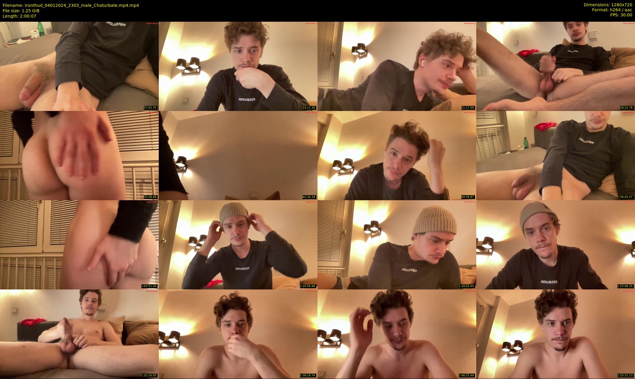 ironthud — 121 minute Chaturbate male cam show recording, 720p, Jan 4, 2024