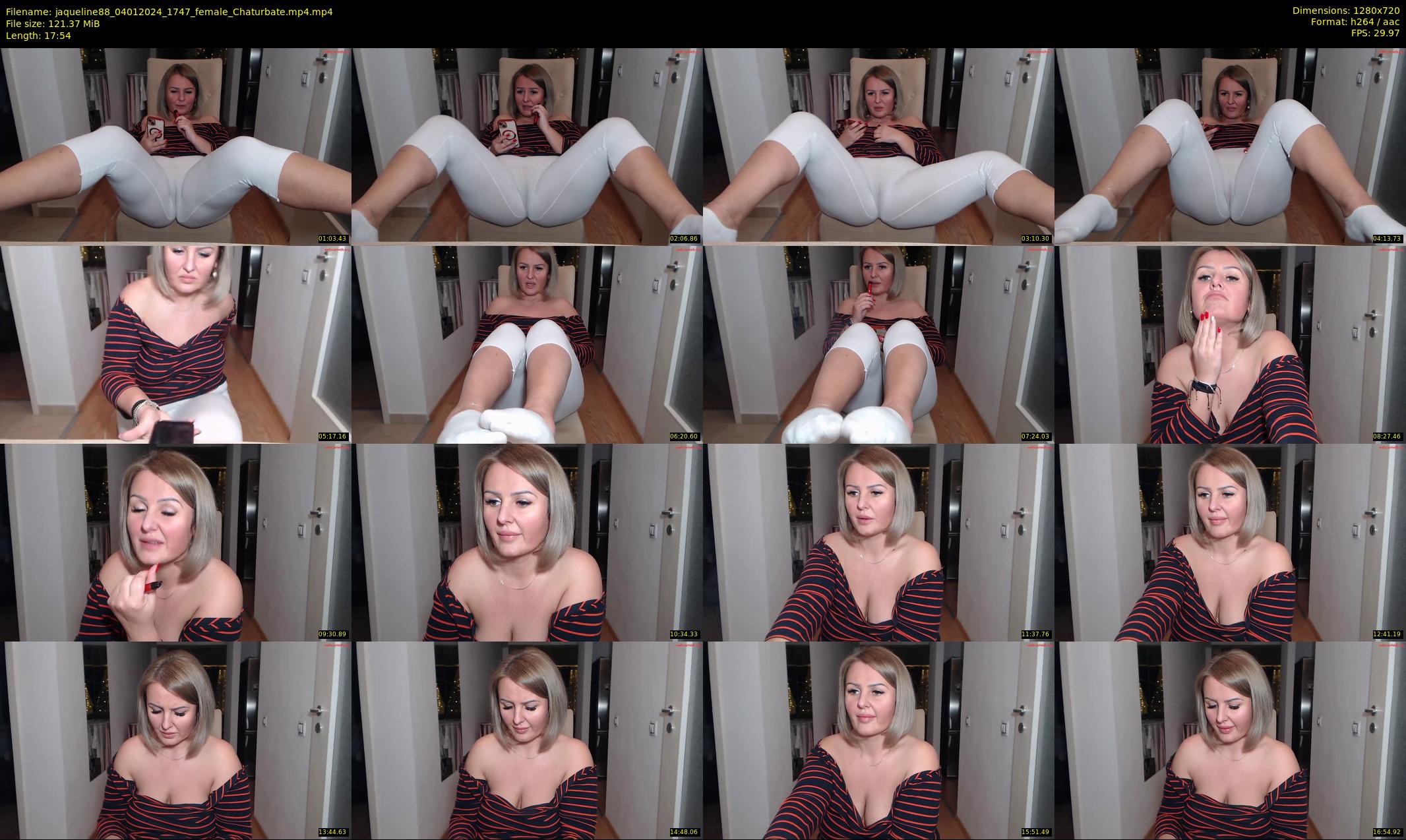 jaqueline88 — 18 minute Chaturbate female cam show recording, 720p, Jan 4, 2024