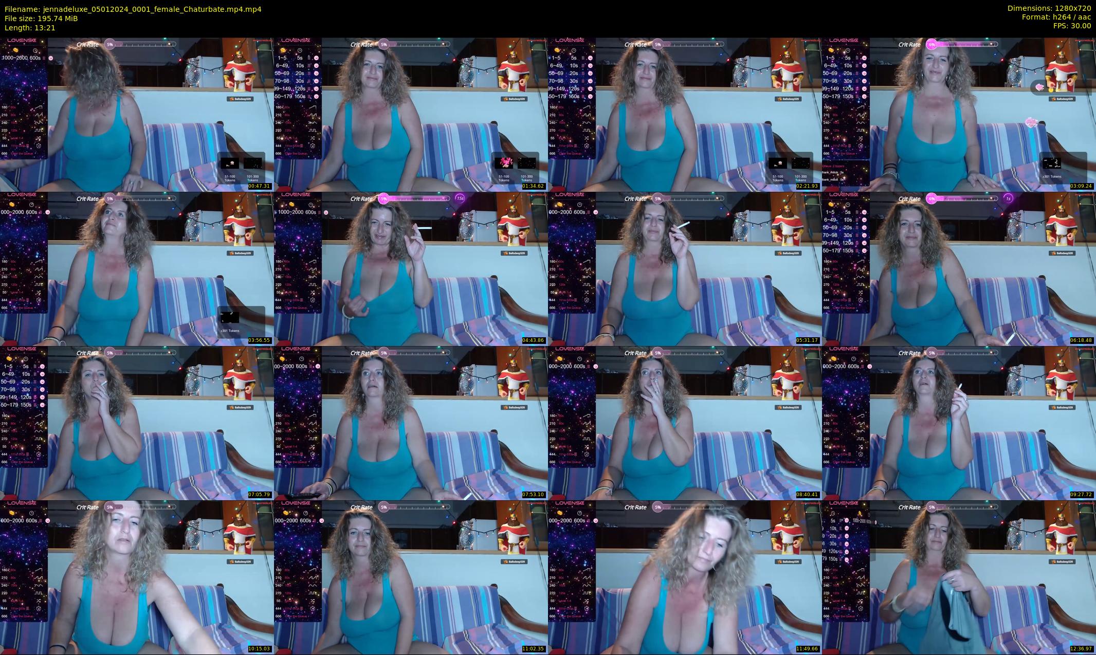 jennadeluxe — 14 minute Chaturbate female cam show recording, 720p, Jan 5, 2024
