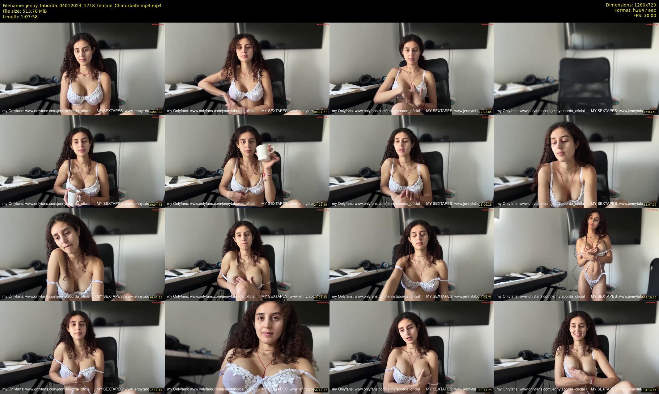 jenny_taborda — 68 minute Chaturbate female cam show recording, 720p, Jan 4, 2024