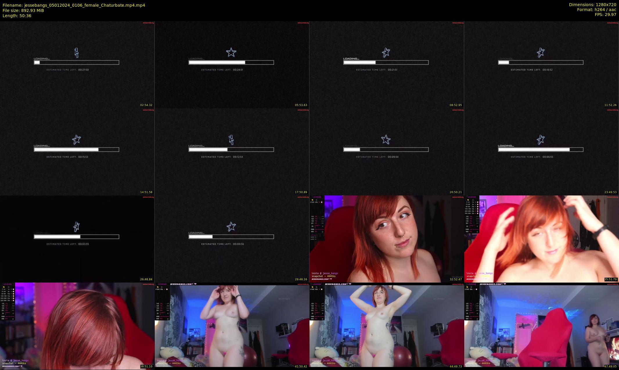 jessebangs — 51 minute Chaturbate female cam show recording, 720p, Jan 5, 2024