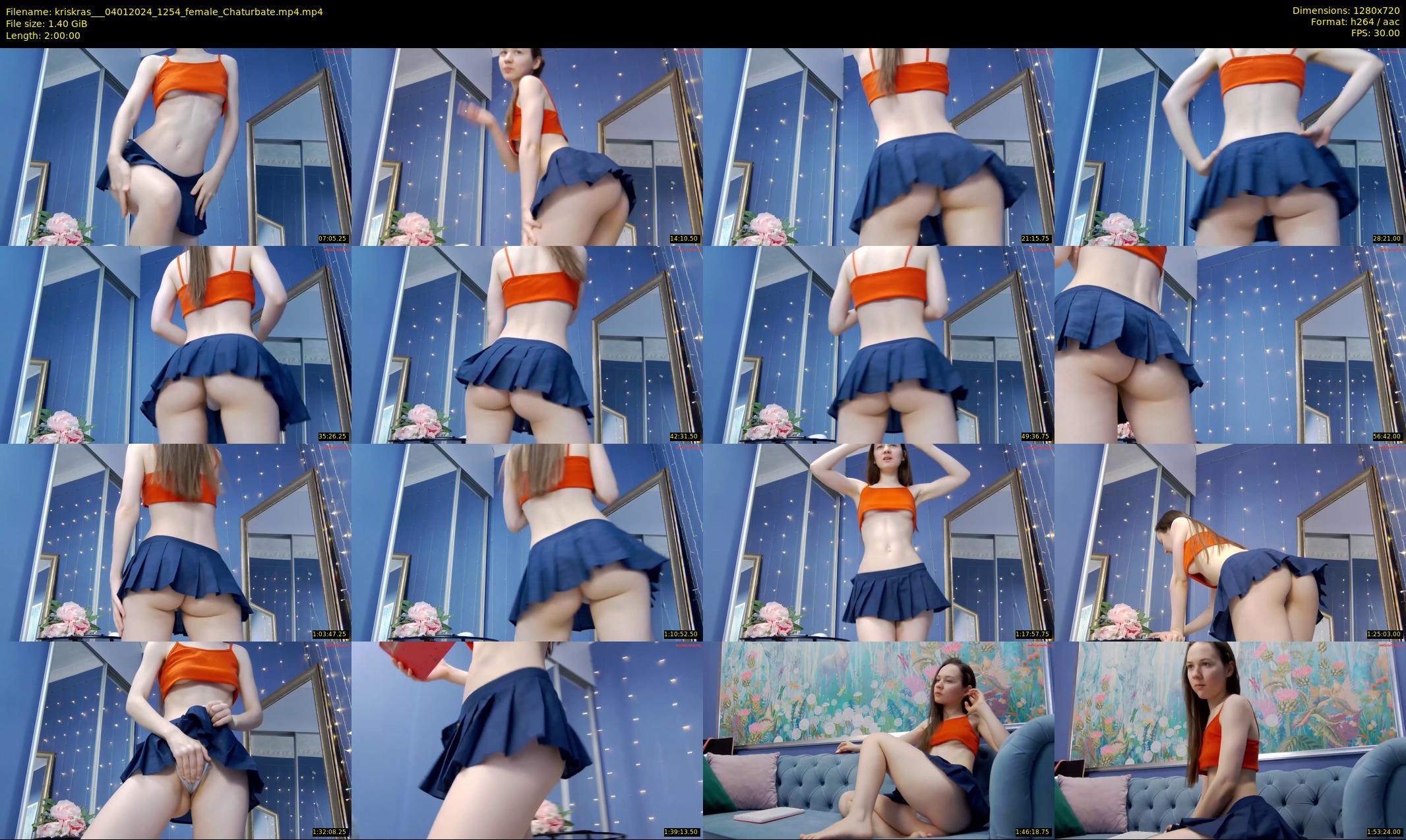 kriskras__ — 120 minute Chaturbate female cam show recording, 720p, Jan 4, 2024