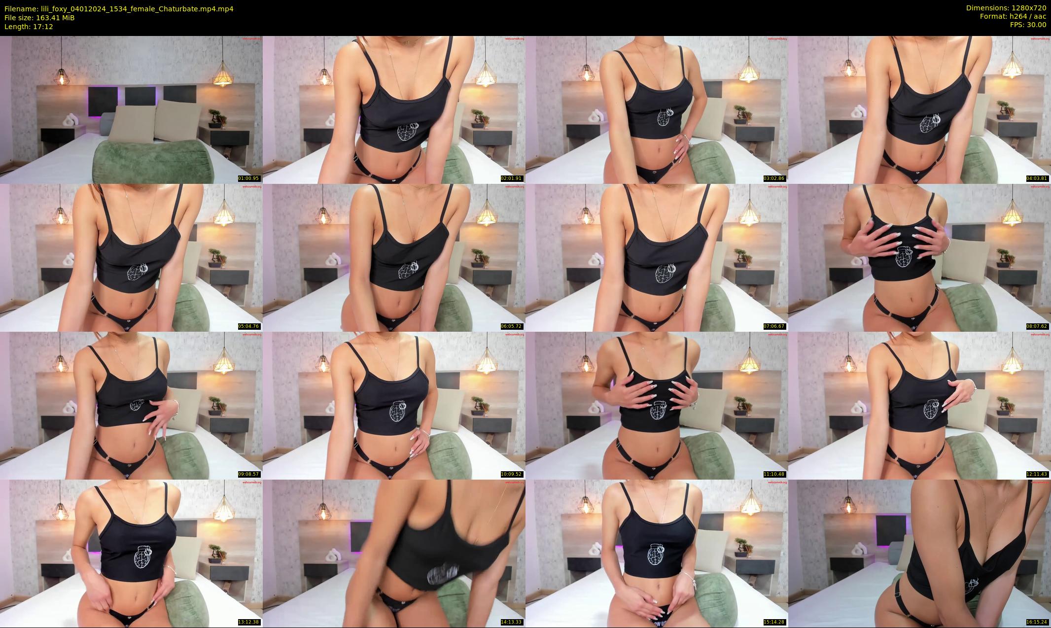 lili_foxy — 18 minute Chaturbate female cam show recording, 720p, Jan 4, 2024
