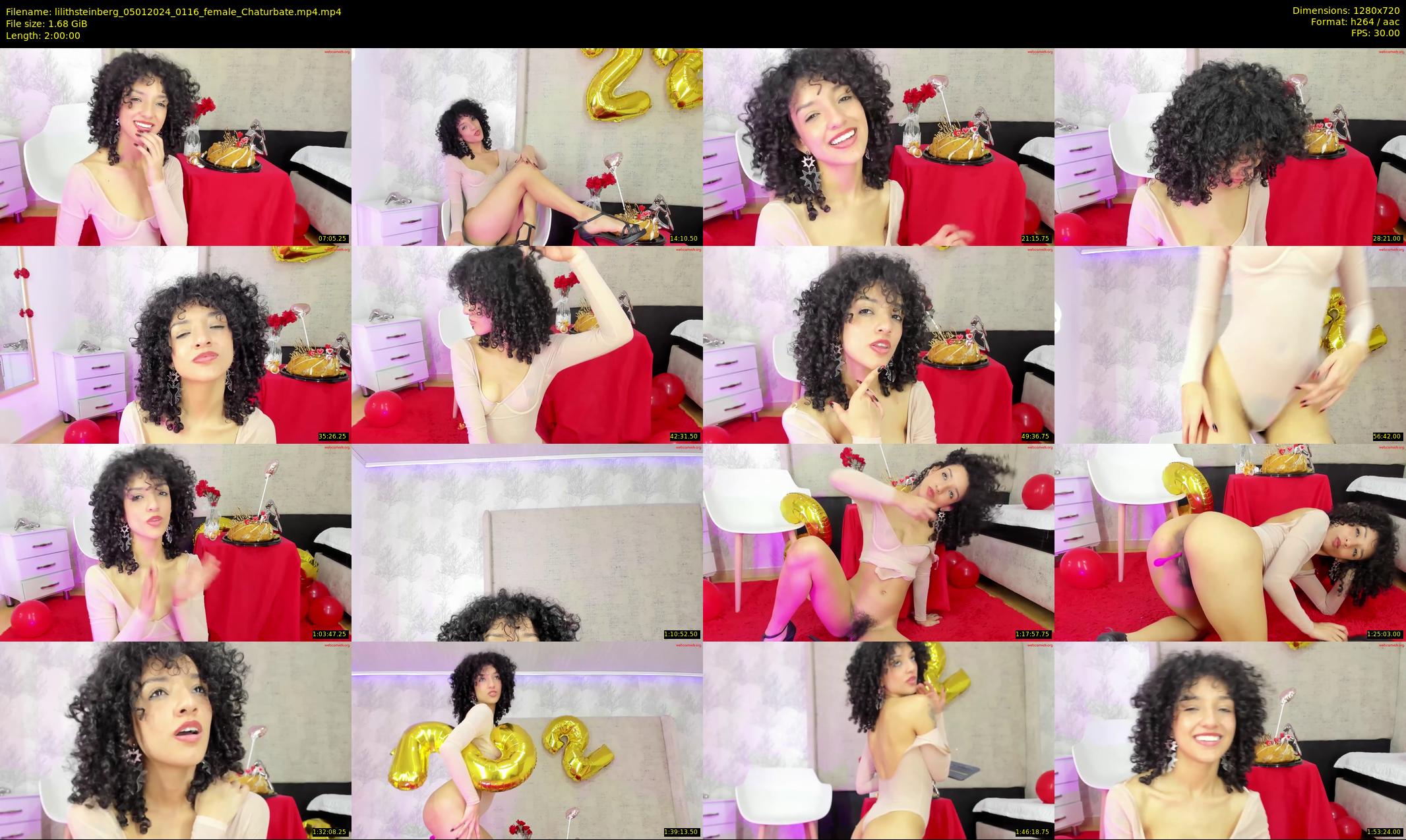 lilithsteinberg — 120 minute Chaturbate female cam show recording, 720p, Jan 5, 2024