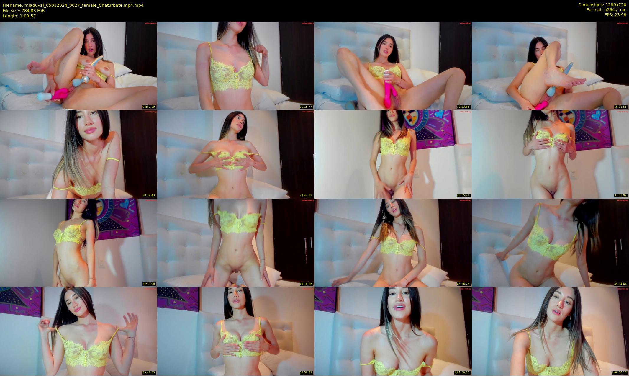 miaduval — 70 minute Chaturbate female cam show recording, 720p, Jan 5, 2024