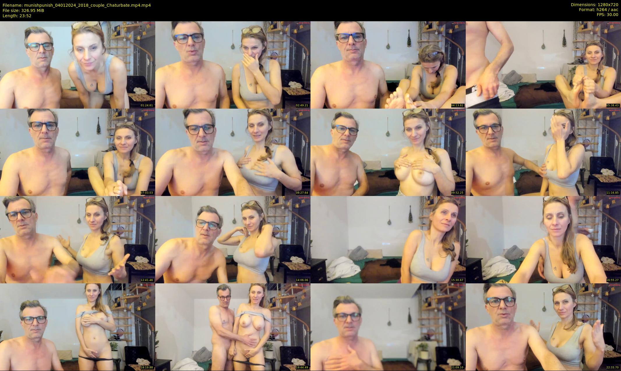 munishpunish — 24 minute Chaturbate couple cam show recording, 720p, Jan 4, 2024