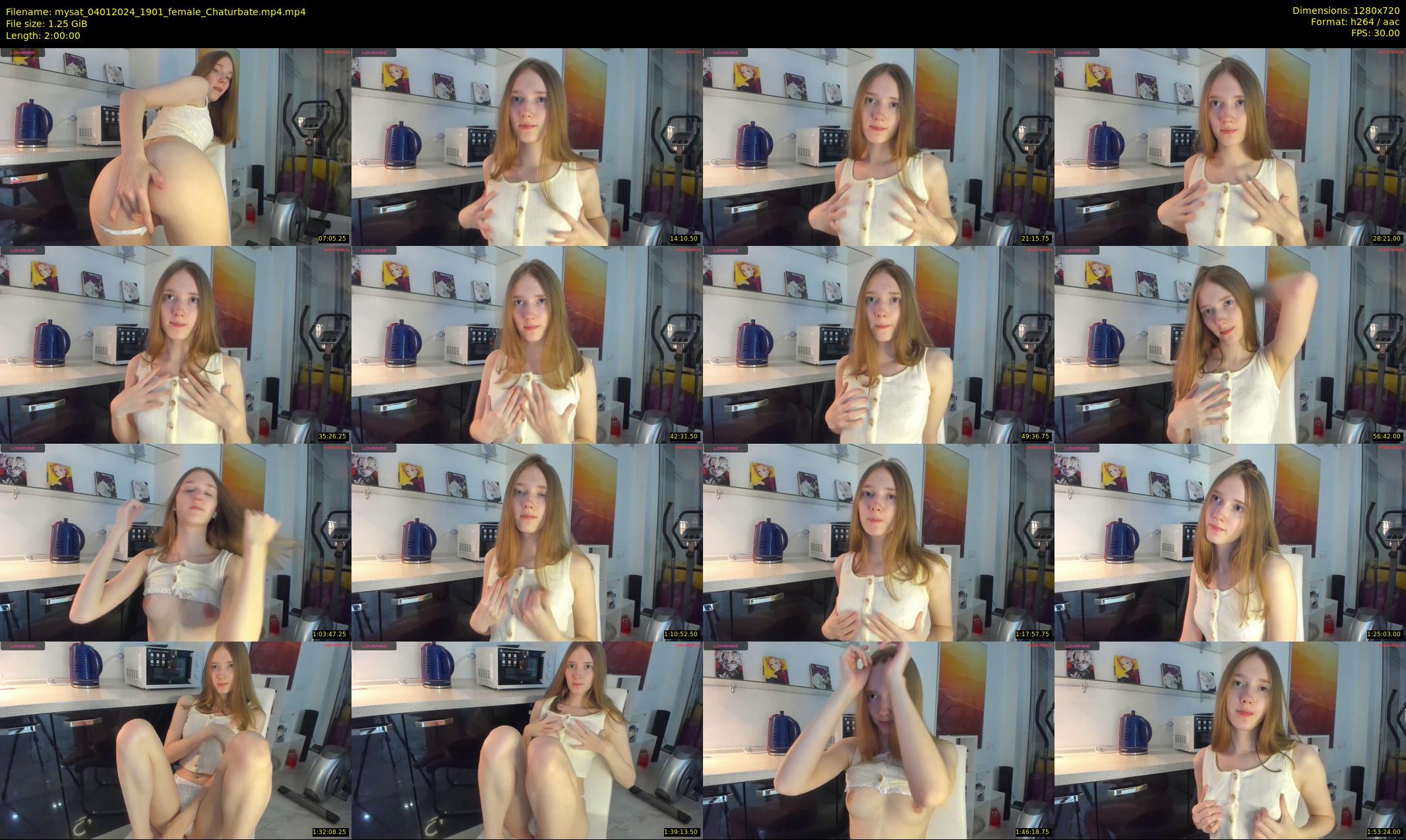mysat — 120 minute Chaturbate female cam show recording, 720p, Jan 4, 2024
