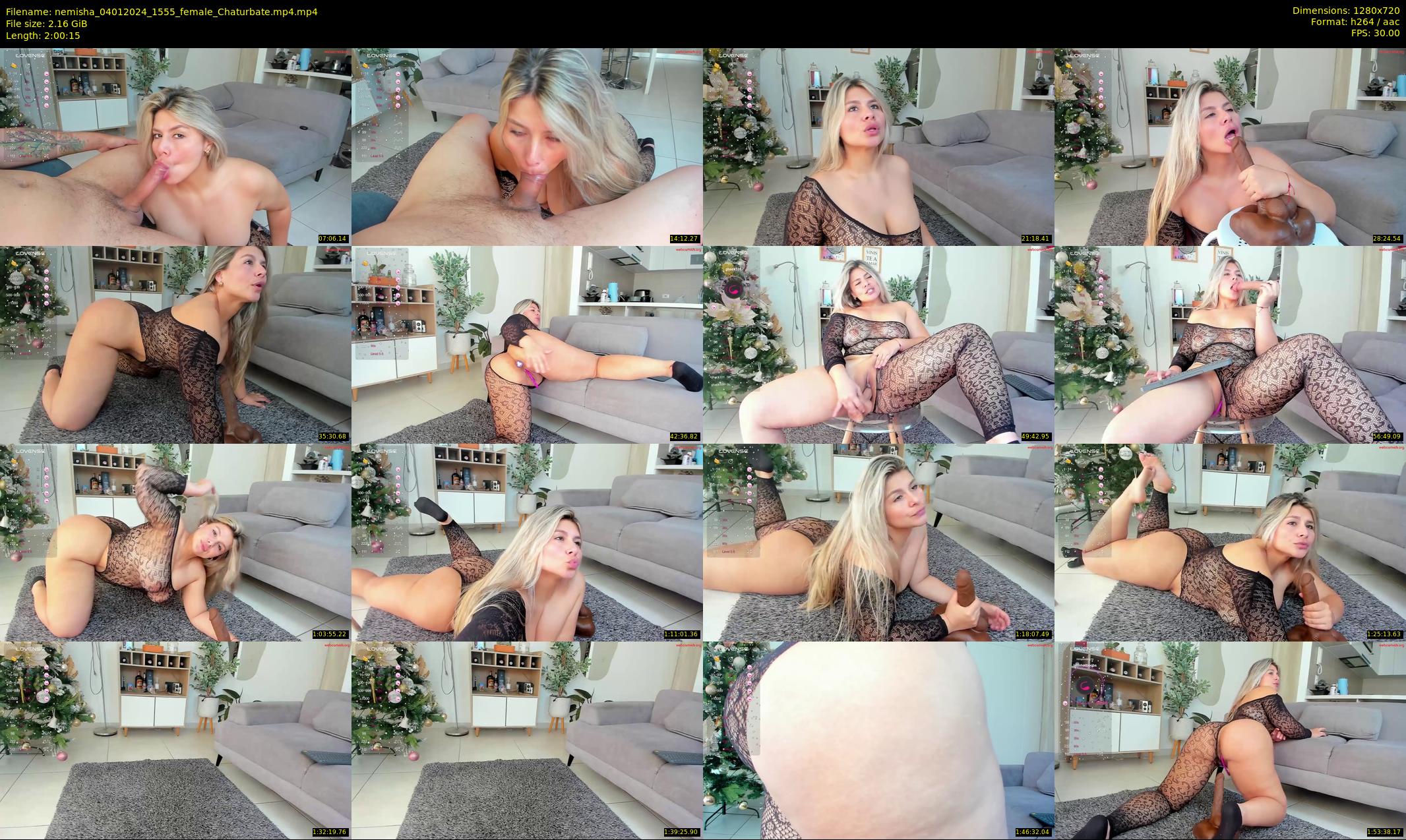 nemisha — 121 minute Chaturbate female cam show recording, 720p, Jan 4, 2024