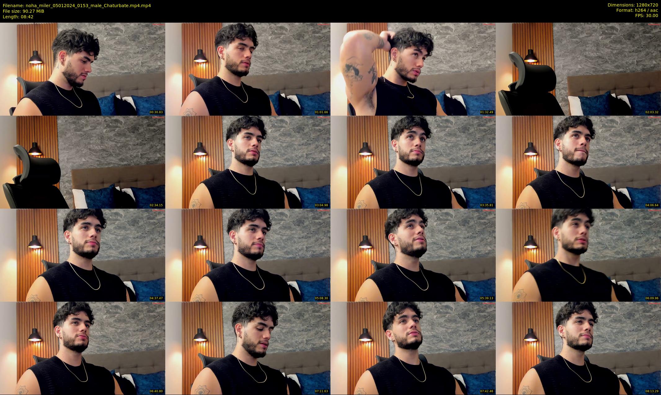noha_miler — 9 minute Chaturbate male cam show recording, 720p, Jan 5, 2024